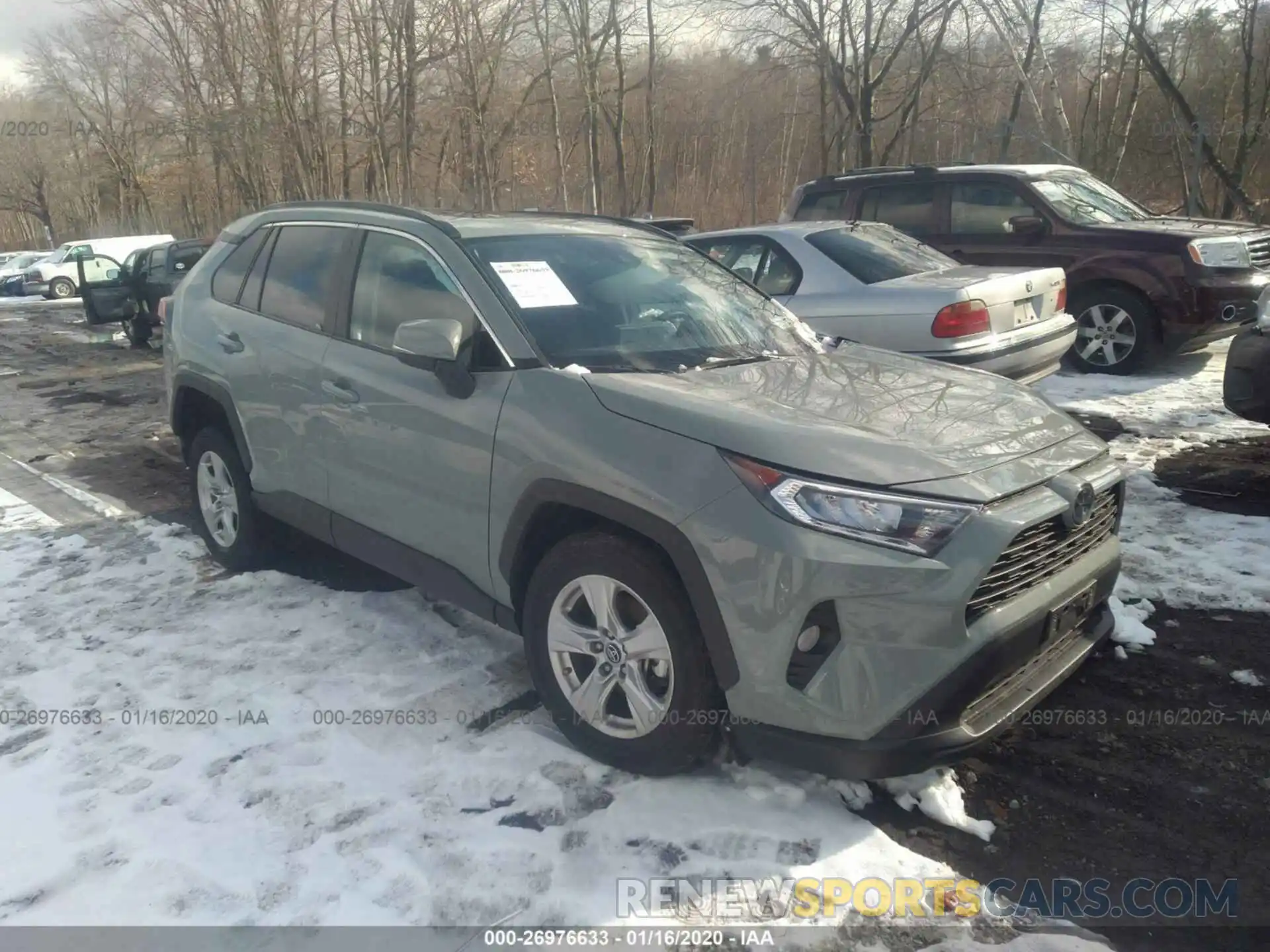 1 Photograph of a damaged car 2T3P1RFV2KW046091 TOYOTA RAV4 2019