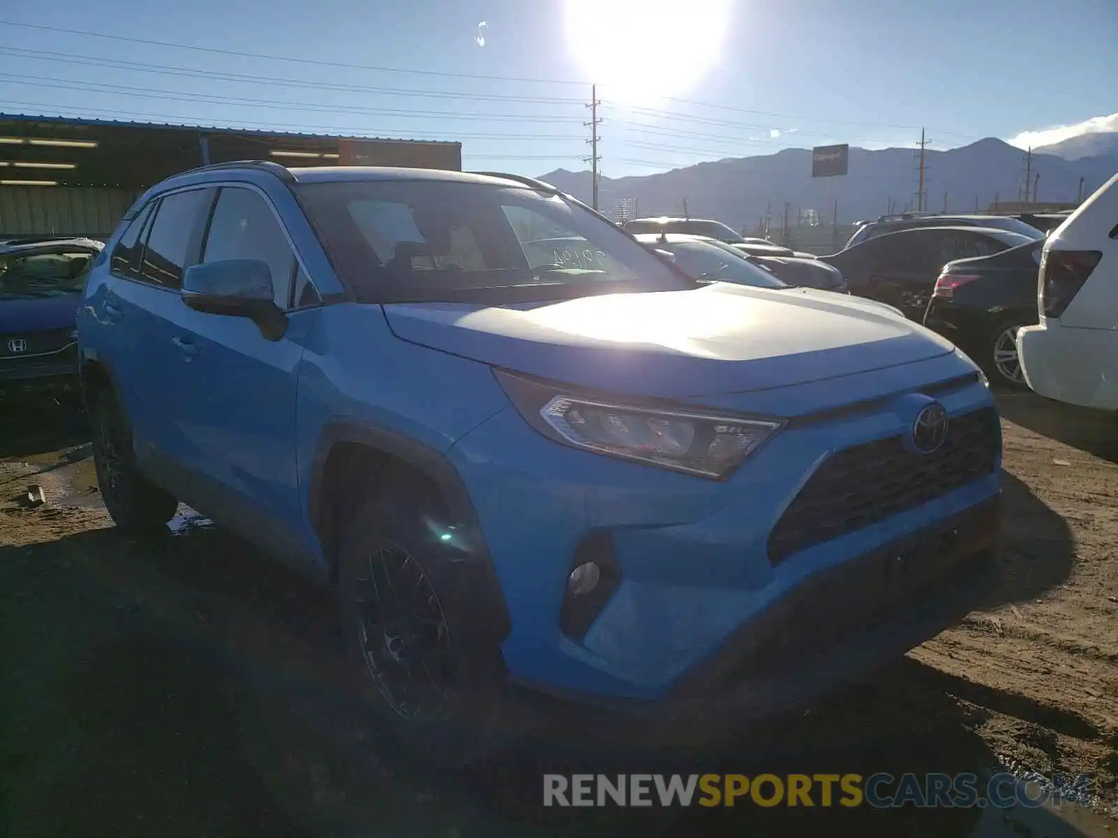 1 Photograph of a damaged car 2T3P1RFV2KW051503 TOYOTA RAV4 2019