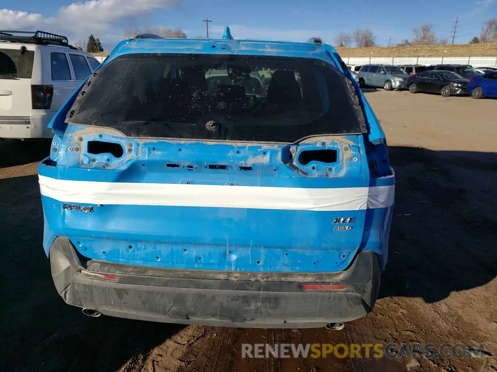 9 Photograph of a damaged car 2T3P1RFV2KW051503 TOYOTA RAV4 2019