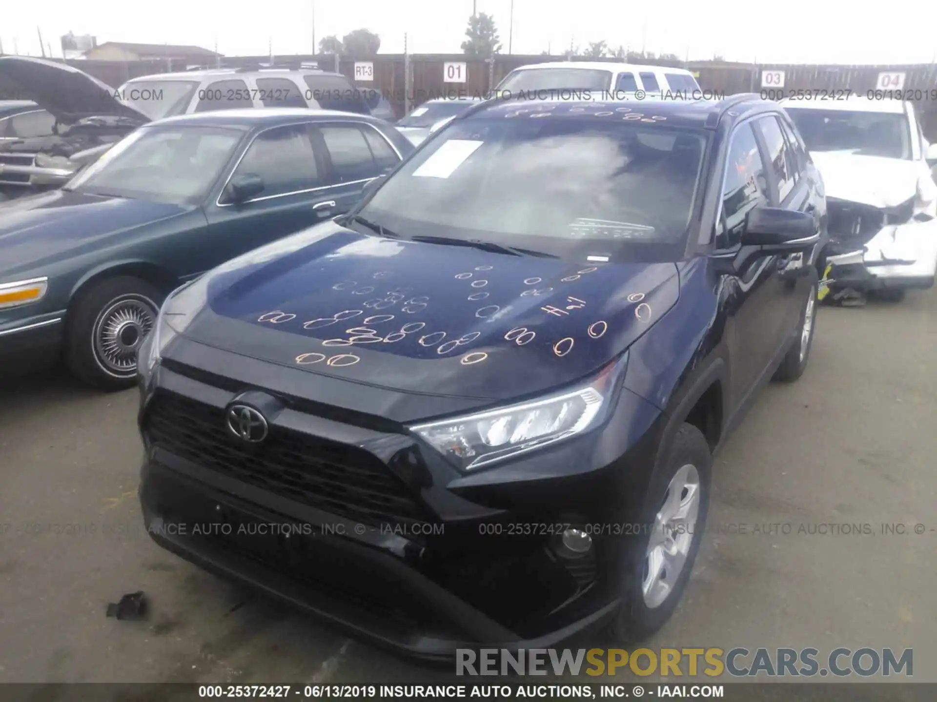 6 Фотография поврежденного автомобиля 2T3P1RFV2KW052523 TOYOTA RAV4 2019