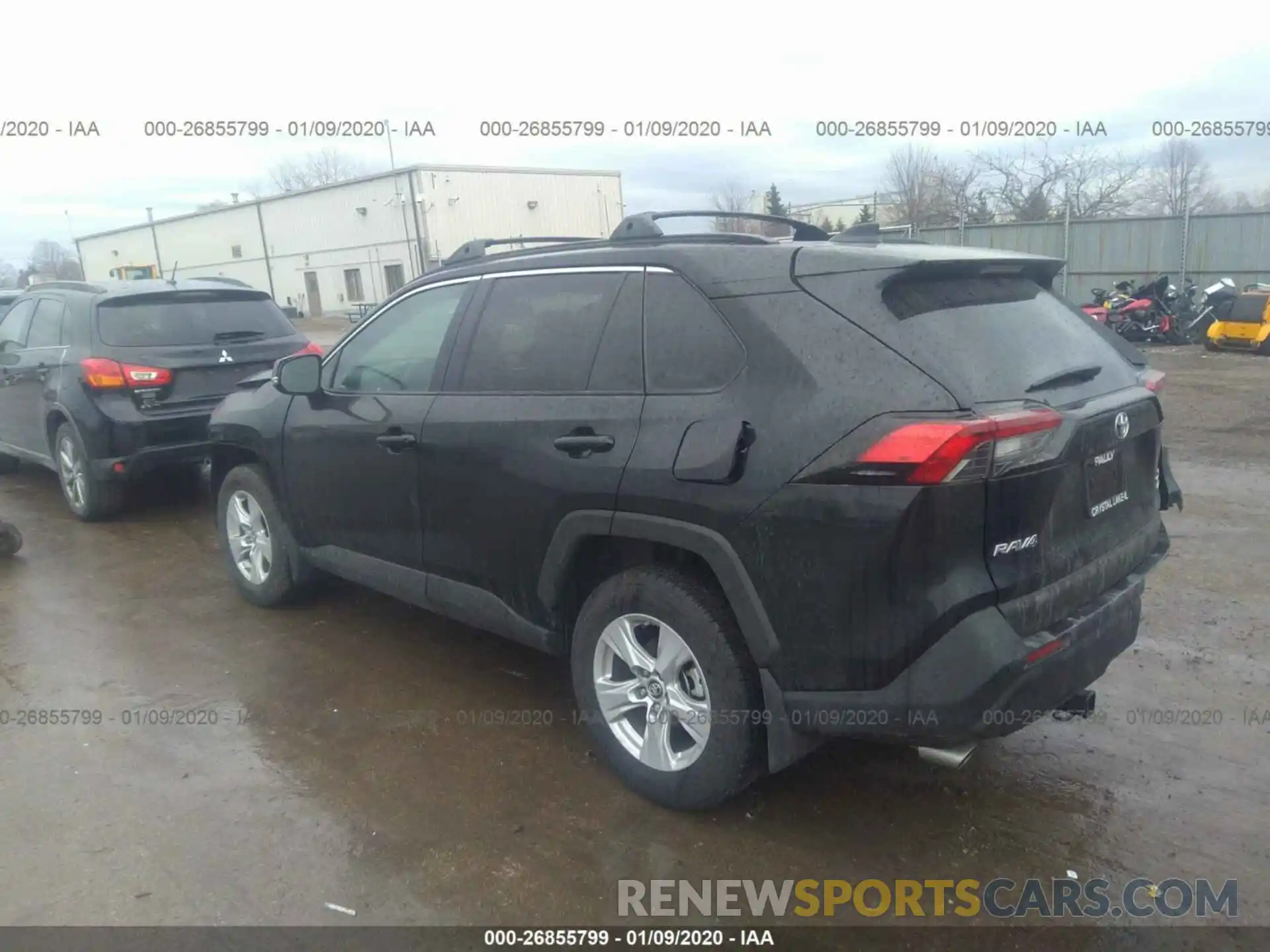 3 Фотография поврежденного автомобиля 2T3P1RFV2KW067023 TOYOTA RAV4 2019