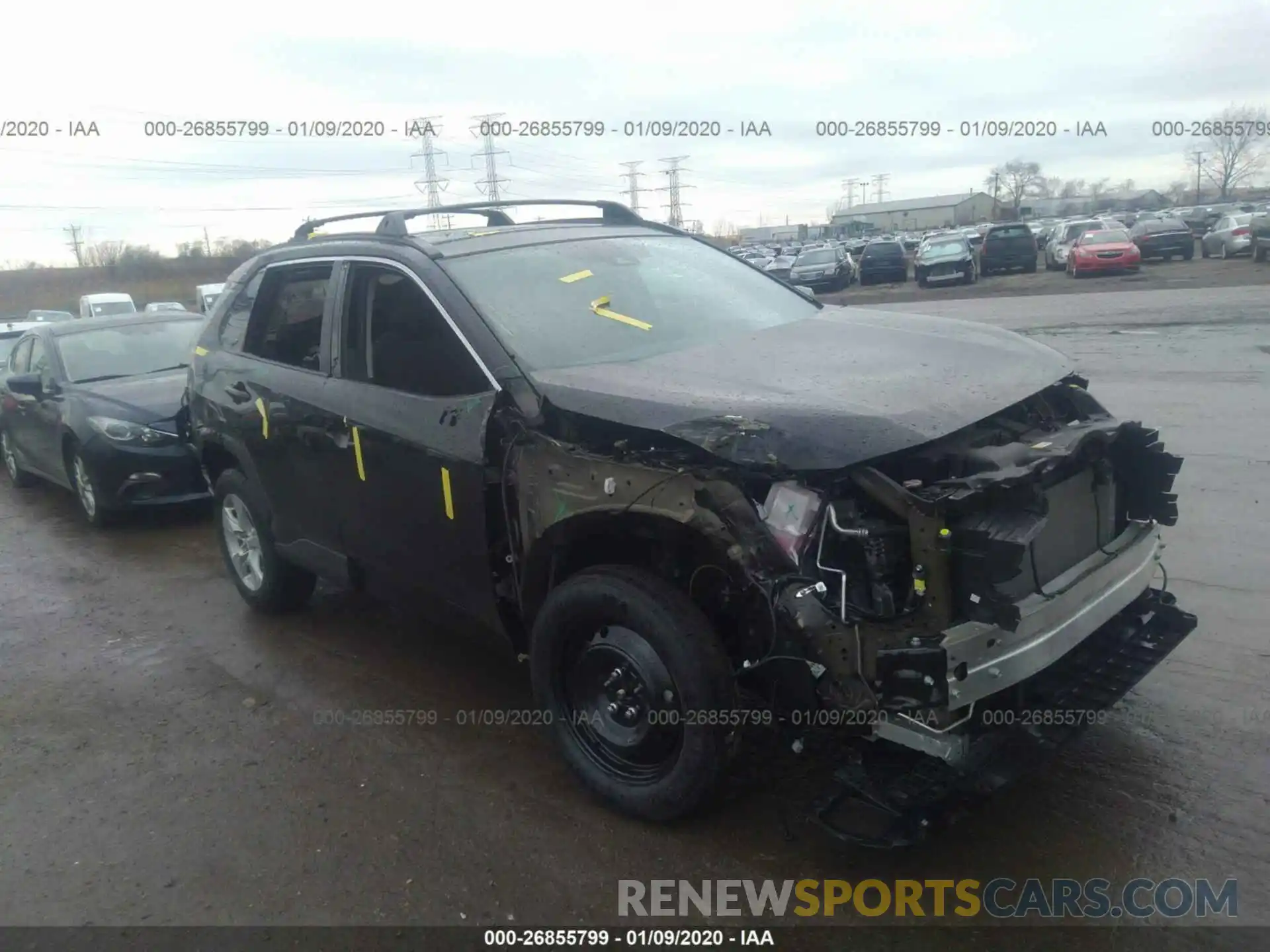 6 Photograph of a damaged car 2T3P1RFV2KW067023 TOYOTA RAV4 2019