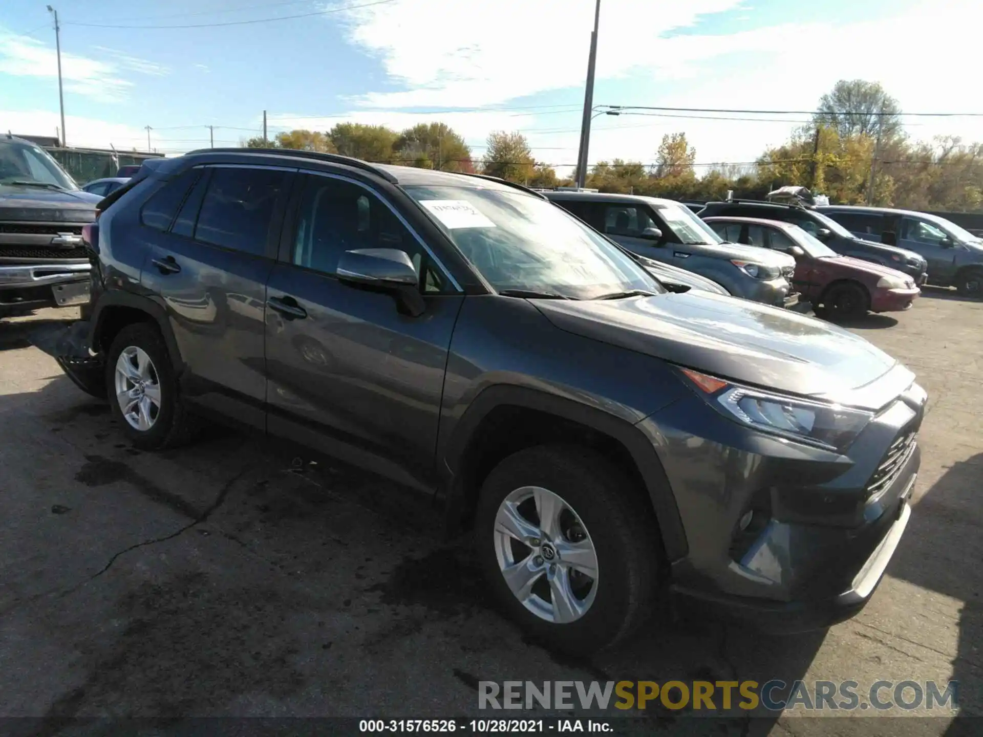 1 Photograph of a damaged car 2T3P1RFV2KW068141 TOYOTA RAV4 2019