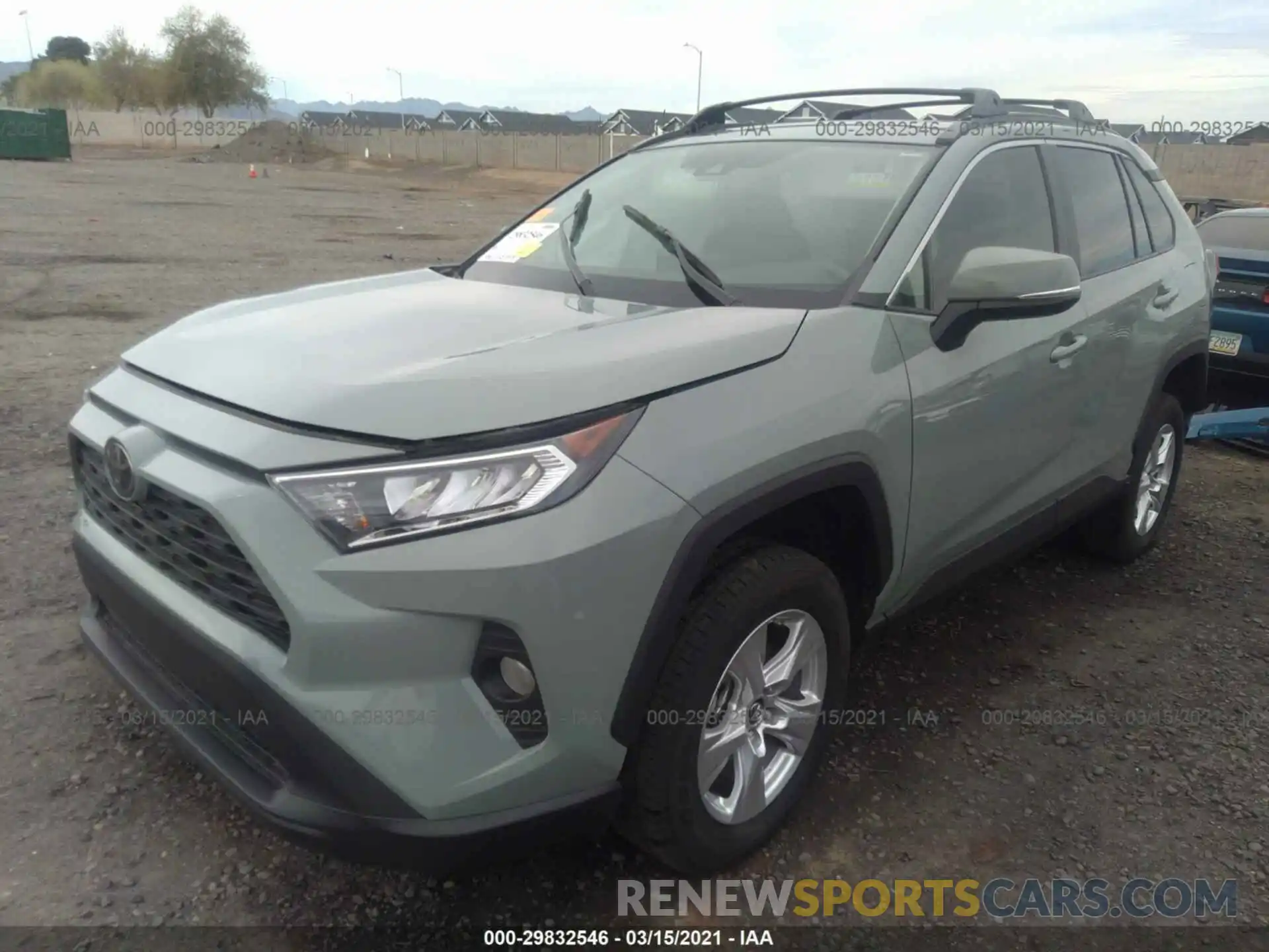 2 Фотография поврежденного автомобиля 2T3P1RFV2KW074389 TOYOTA RAV4 2019