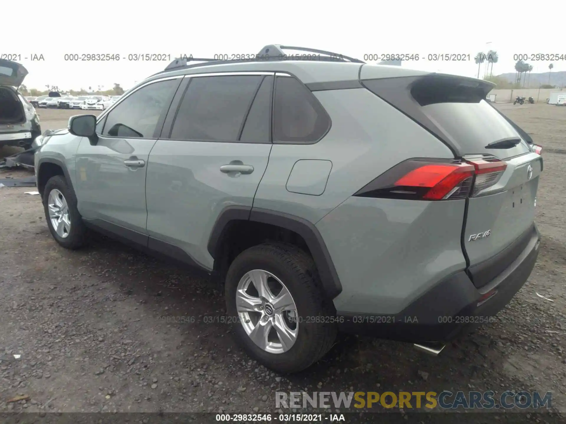 3 Фотография поврежденного автомобиля 2T3P1RFV2KW074389 TOYOTA RAV4 2019