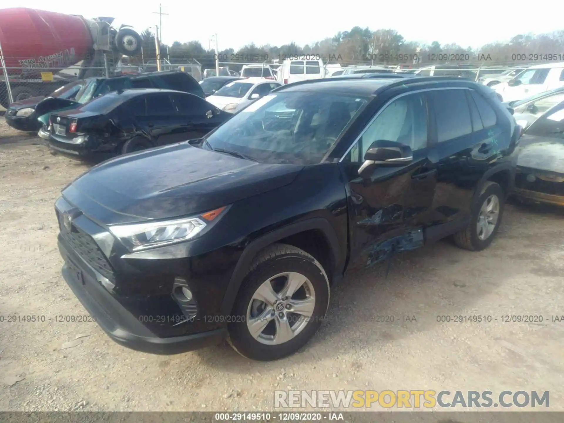 2 Photograph of a damaged car 2T3P1RFV3KC004501 TOYOTA RAV4 2019