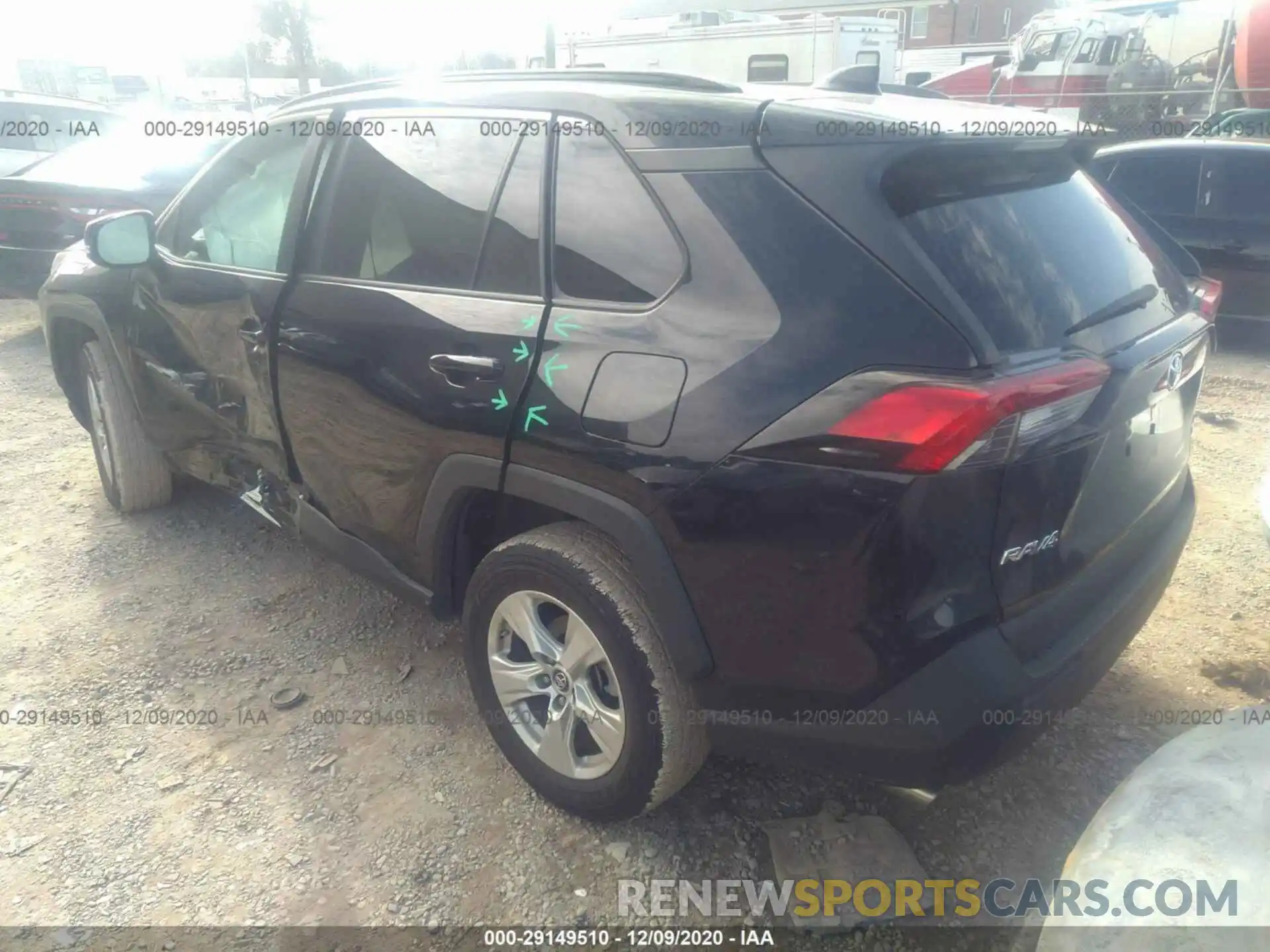 3 Photograph of a damaged car 2T3P1RFV3KC004501 TOYOTA RAV4 2019