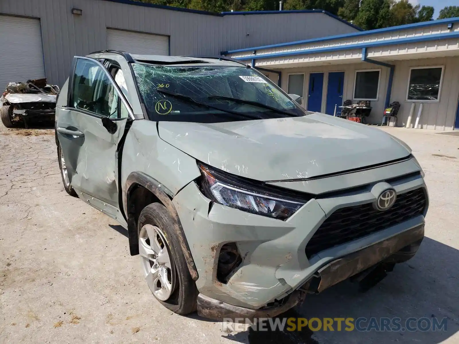 1 Photograph of a damaged car 2T3P1RFV3KC005731 TOYOTA RAV4 2019