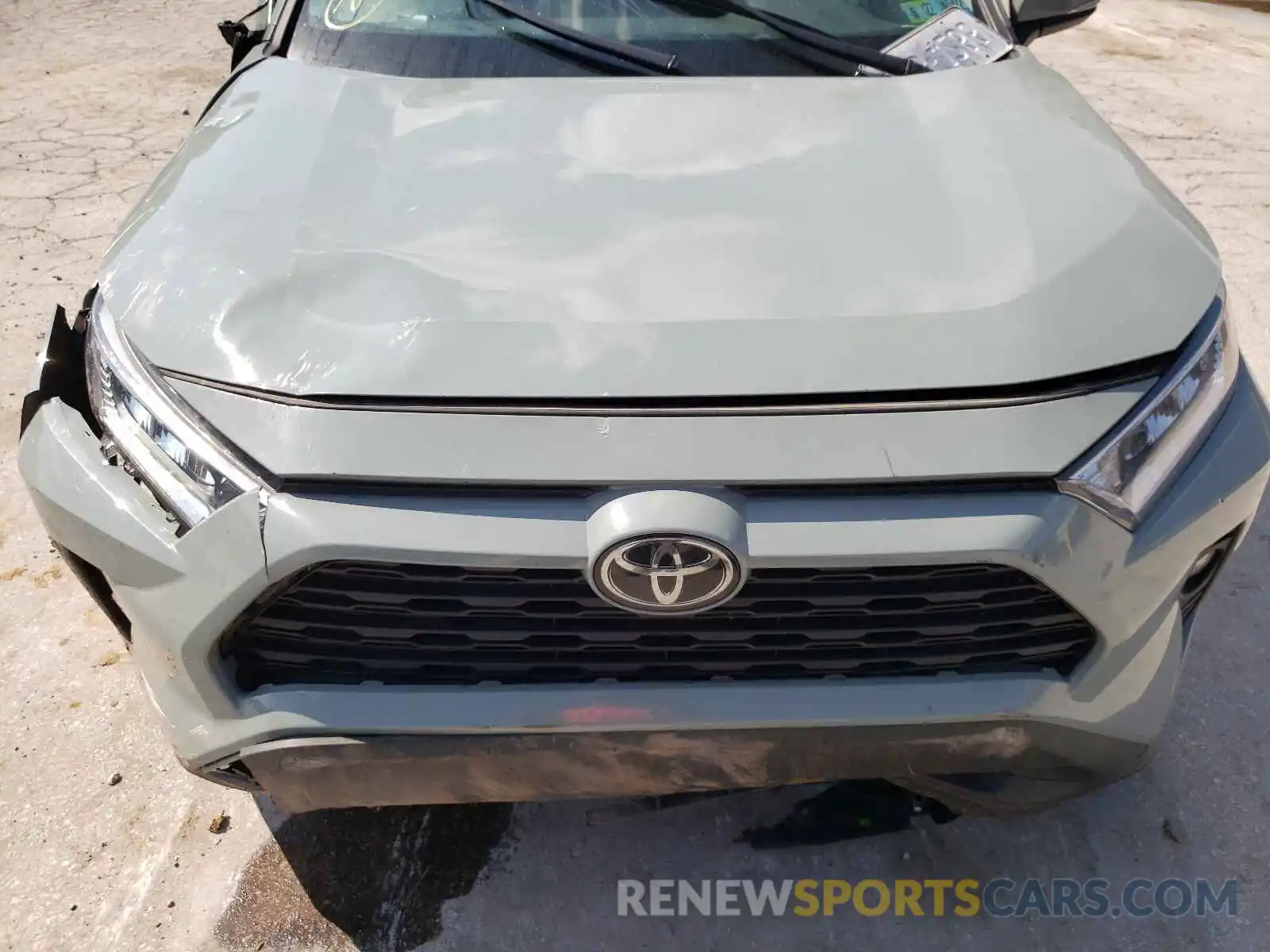 7 Photograph of a damaged car 2T3P1RFV3KC005731 TOYOTA RAV4 2019