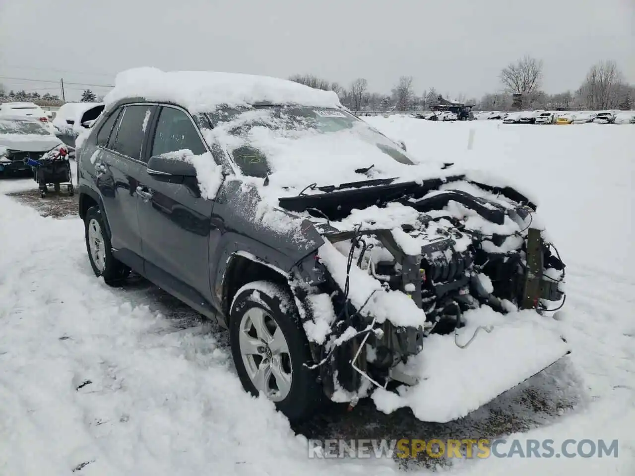 1 Photograph of a damaged car 2T3P1RFV3KC011528 TOYOTA RAV4 2019