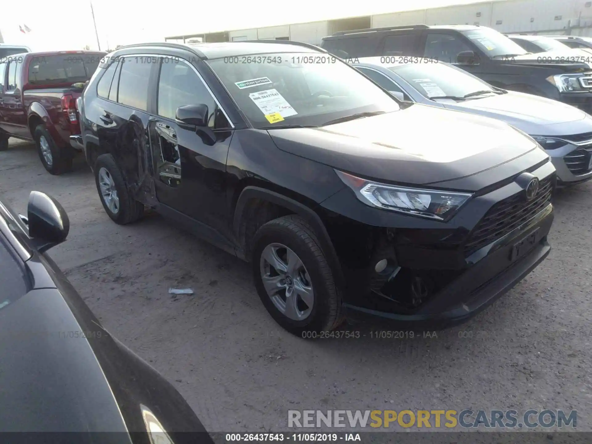 1 Photograph of a damaged car 2T3P1RFV3KC012551 TOYOTA RAV4 2019