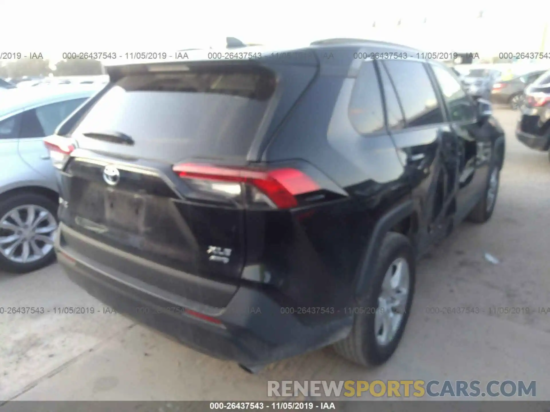 4 Фотография поврежденного автомобиля 2T3P1RFV3KC012551 TOYOTA RAV4 2019