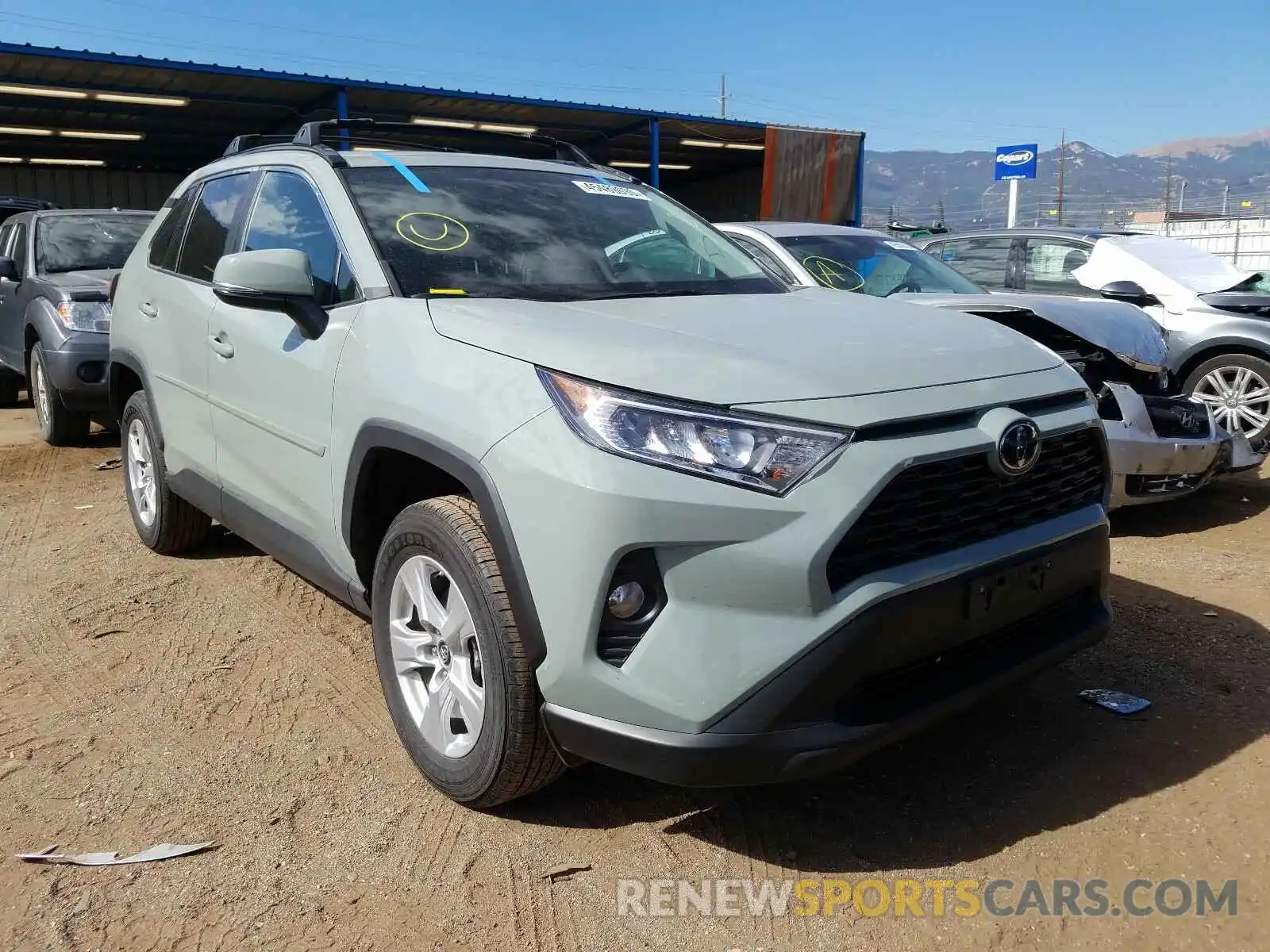 1 Фотография поврежденного автомобиля 2T3P1RFV3KC014154 TOYOTA RAV4 2019