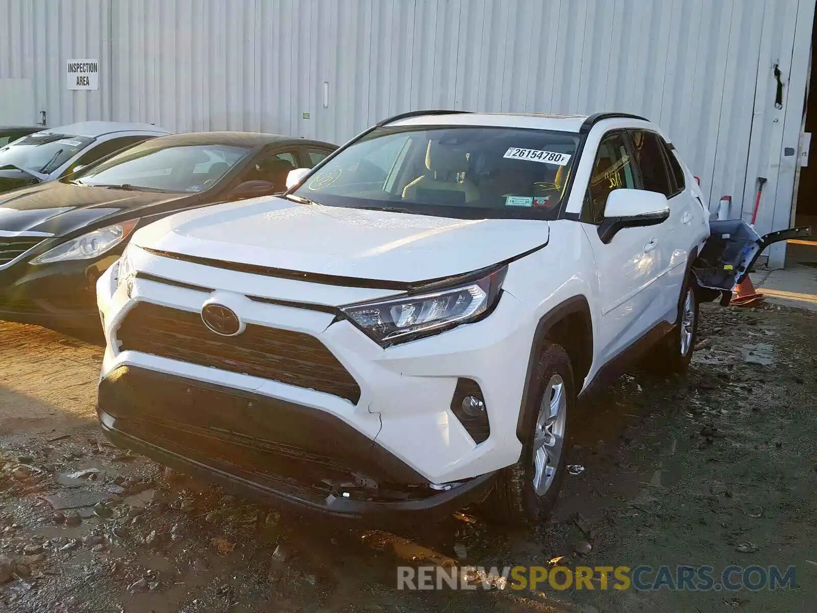 2 Photograph of a damaged car 2T3P1RFV3KC019080 TOYOTA RAV4 2019