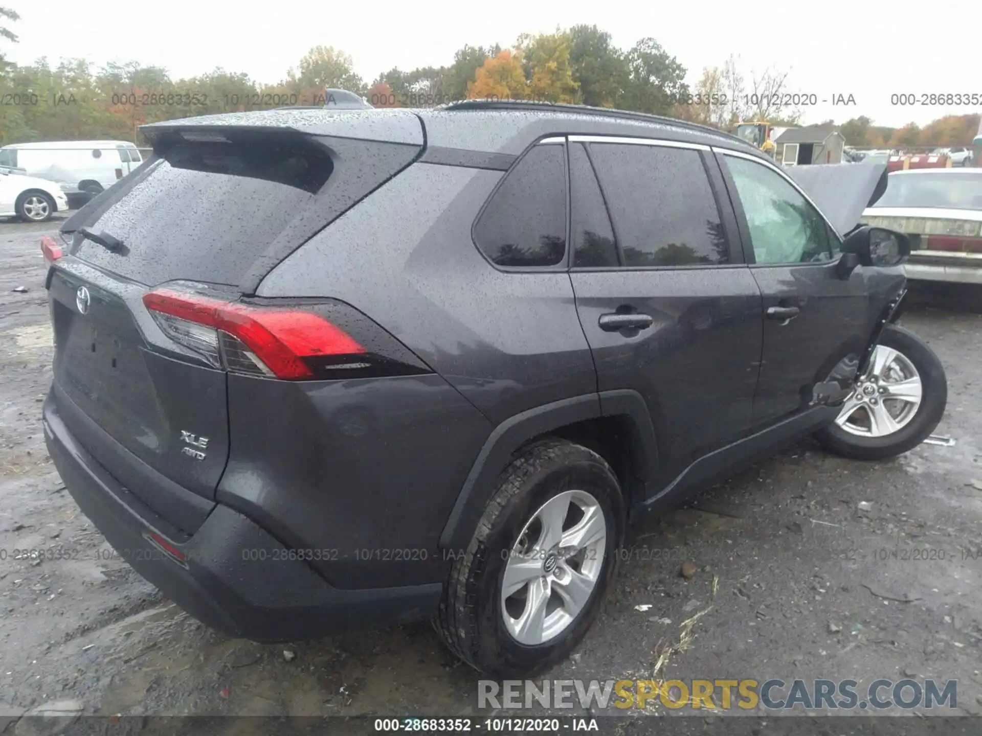 4 Photograph of a damaged car 2T3P1RFV3KC019273 TOYOTA RAV4 2019