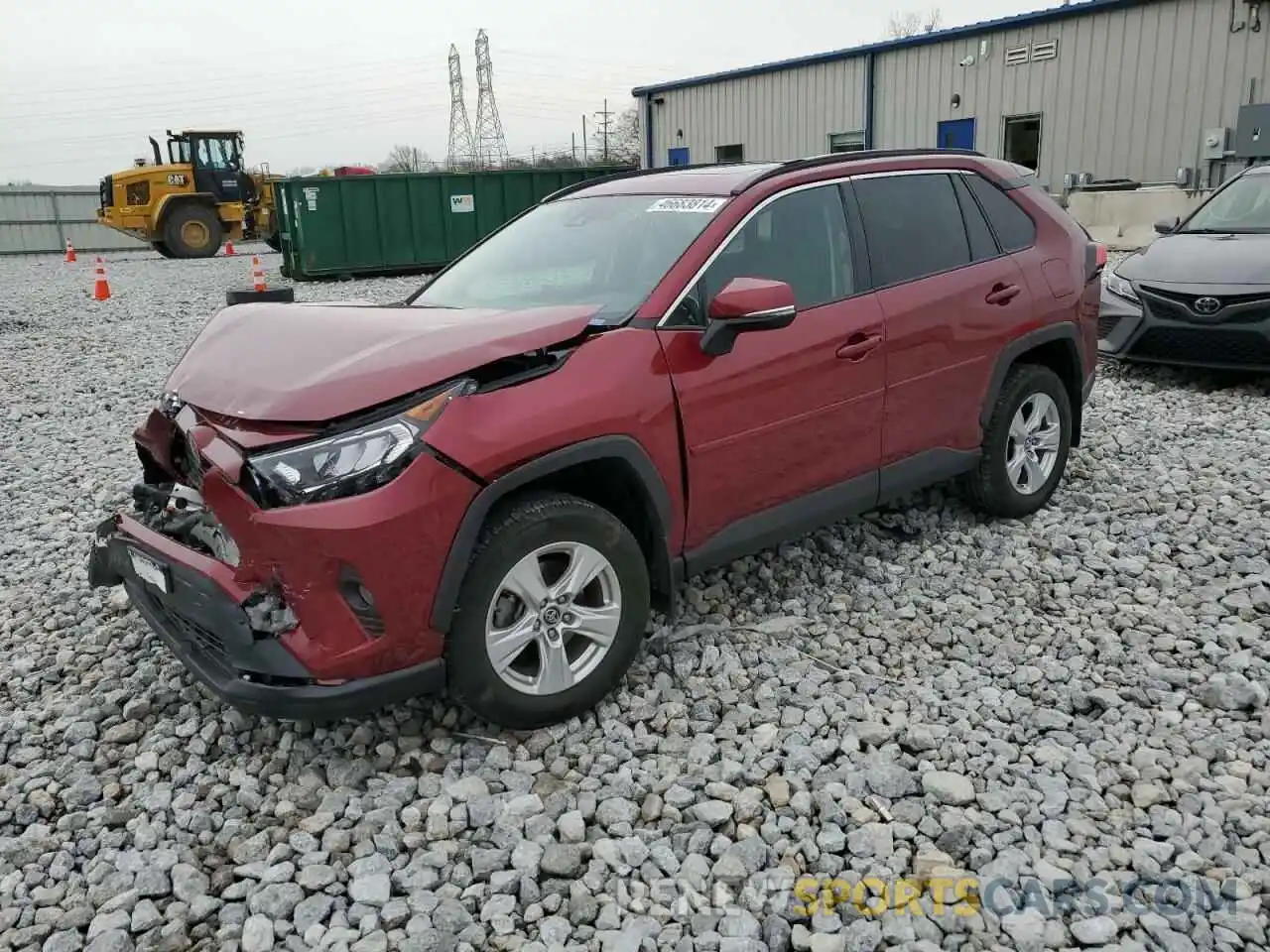 1 Photograph of a damaged car 2T3P1RFV3KC019385 TOYOTA RAV4 2019