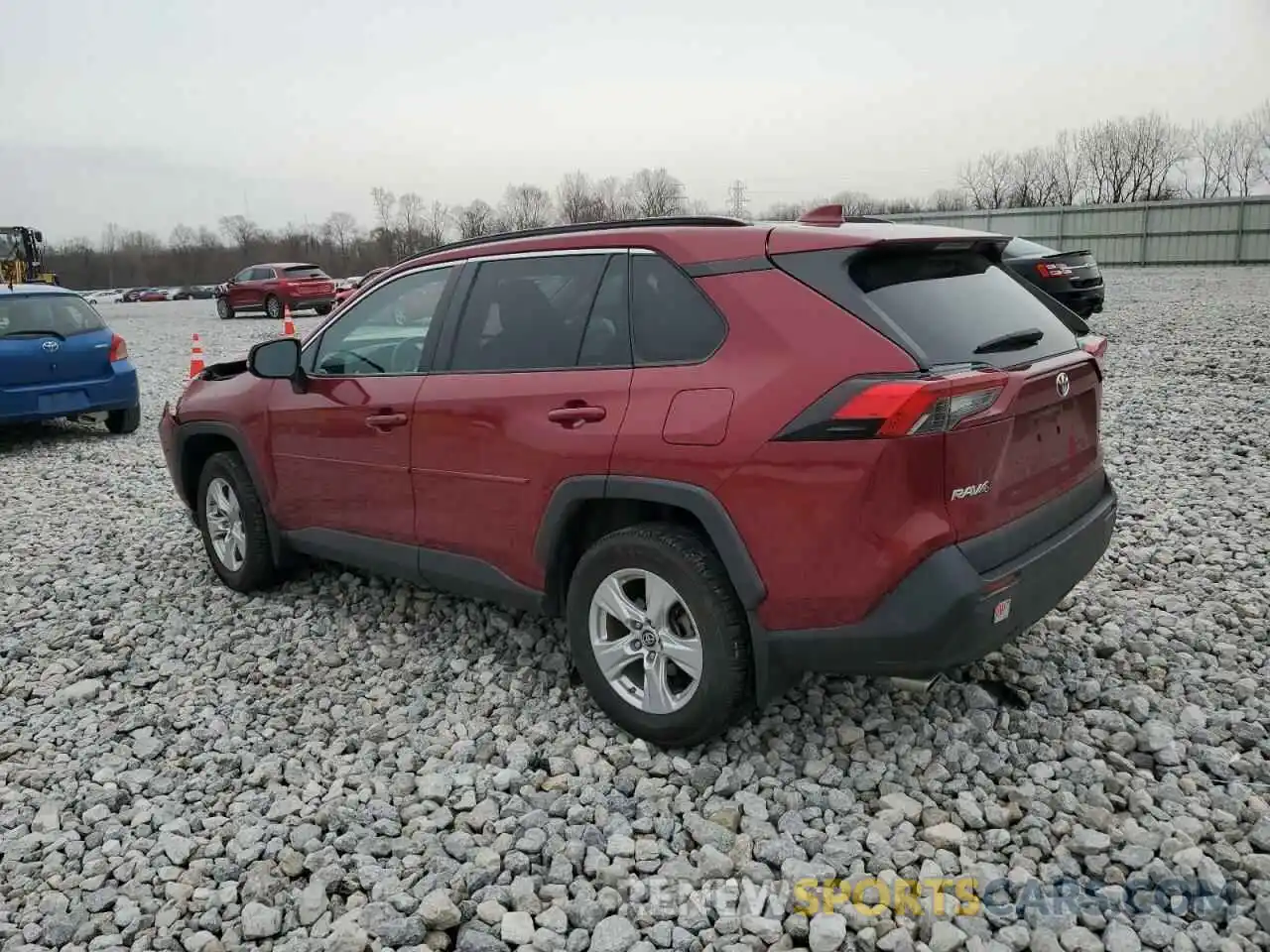 2 Фотография поврежденного автомобиля 2T3P1RFV3KC019385 TOYOTA RAV4 2019