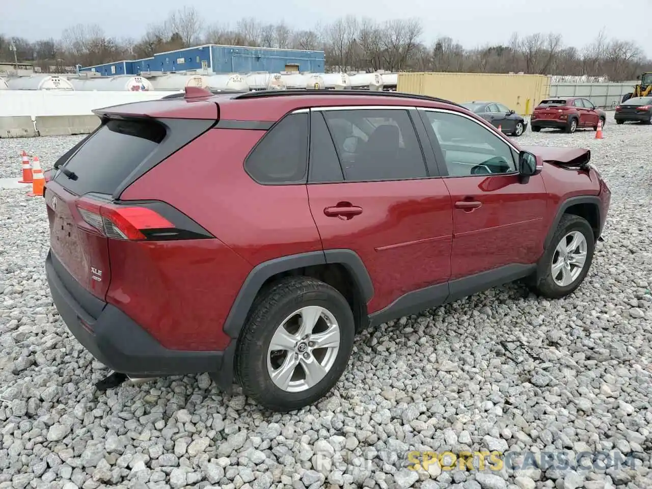 3 Photograph of a damaged car 2T3P1RFV3KC019385 TOYOTA RAV4 2019