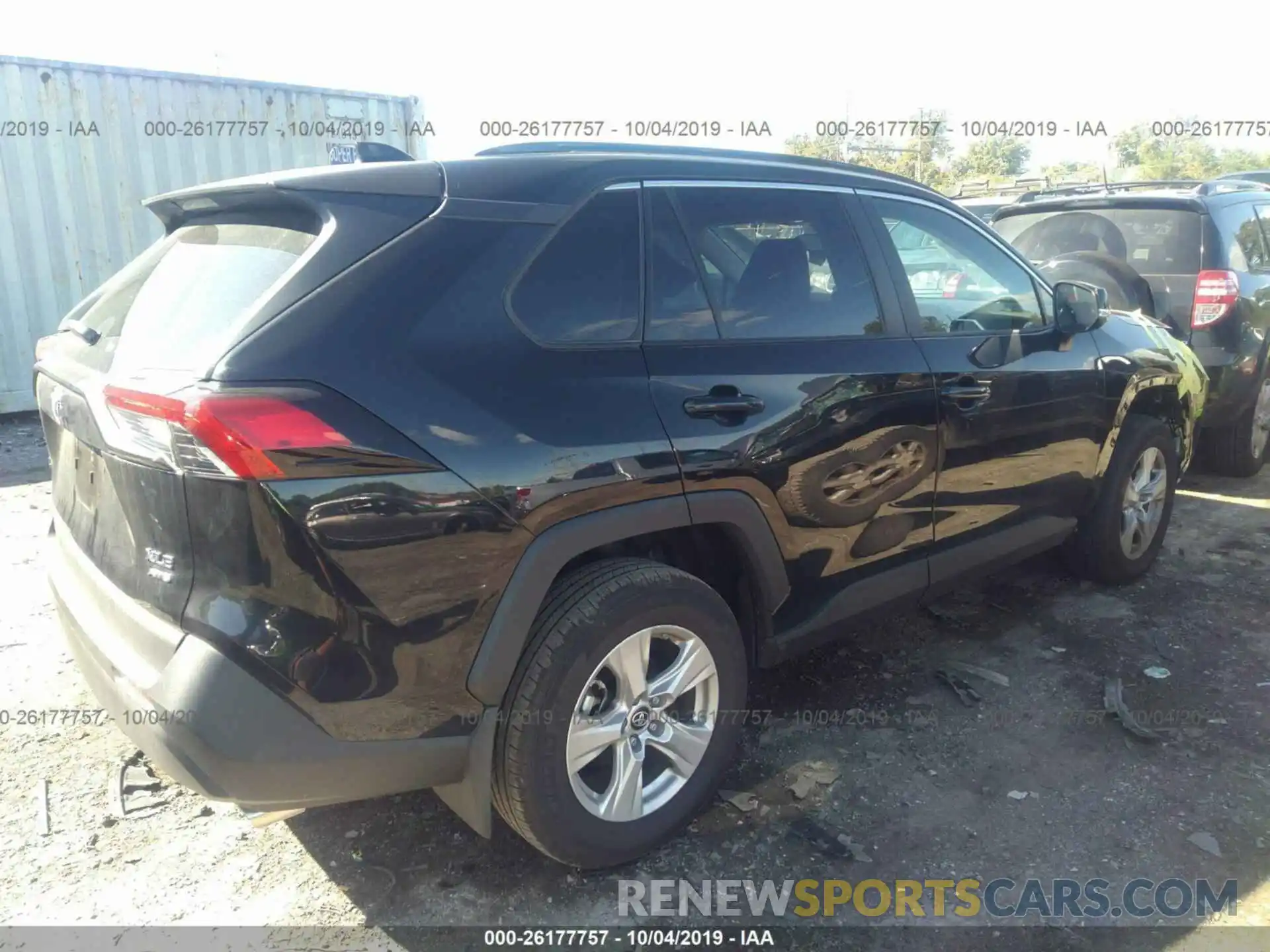 4 Photograph of a damaged car 2T3P1RFV3KC024568 TOYOTA RAV4 2019