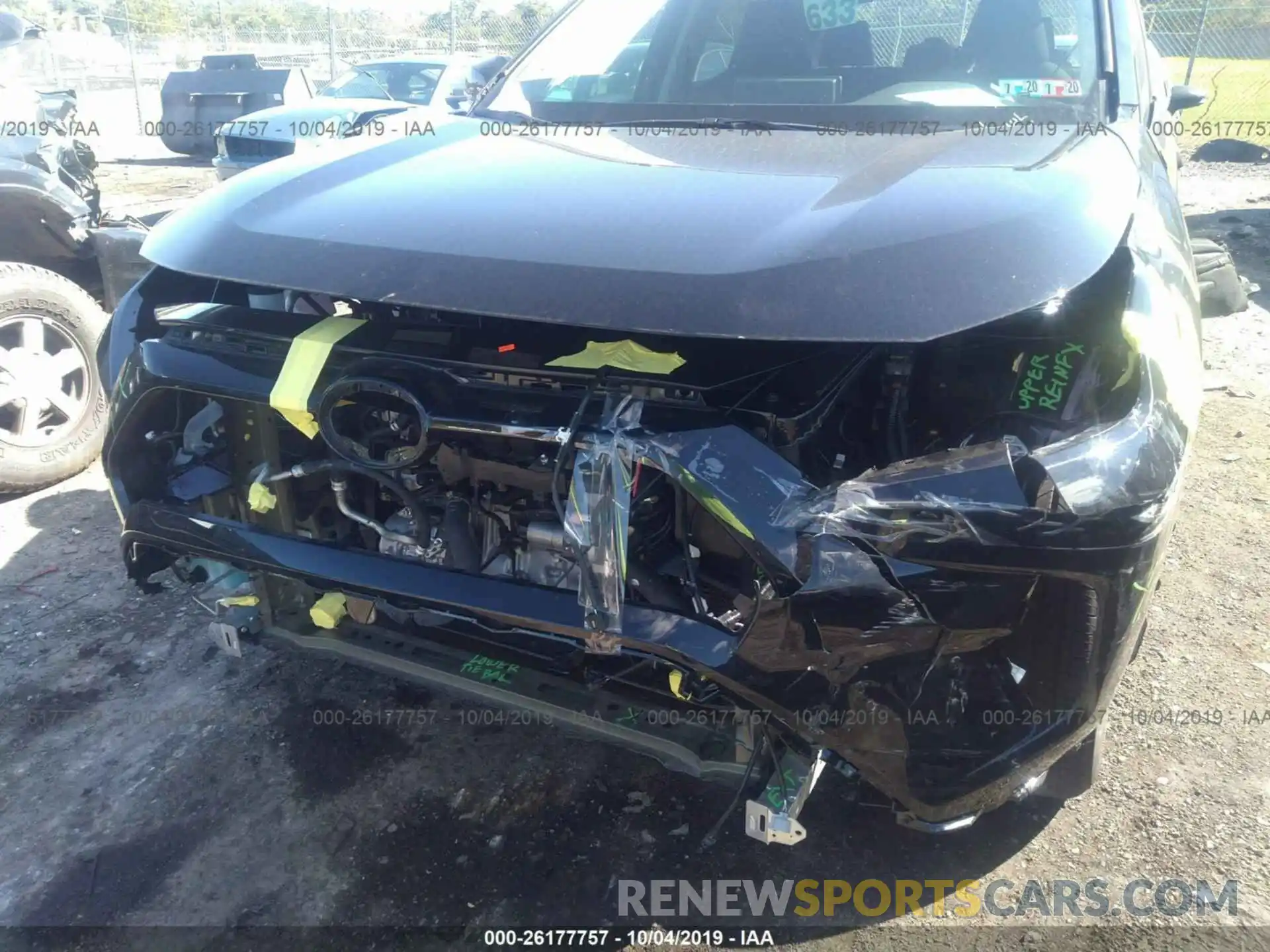 6 Photograph of a damaged car 2T3P1RFV3KC024568 TOYOTA RAV4 2019