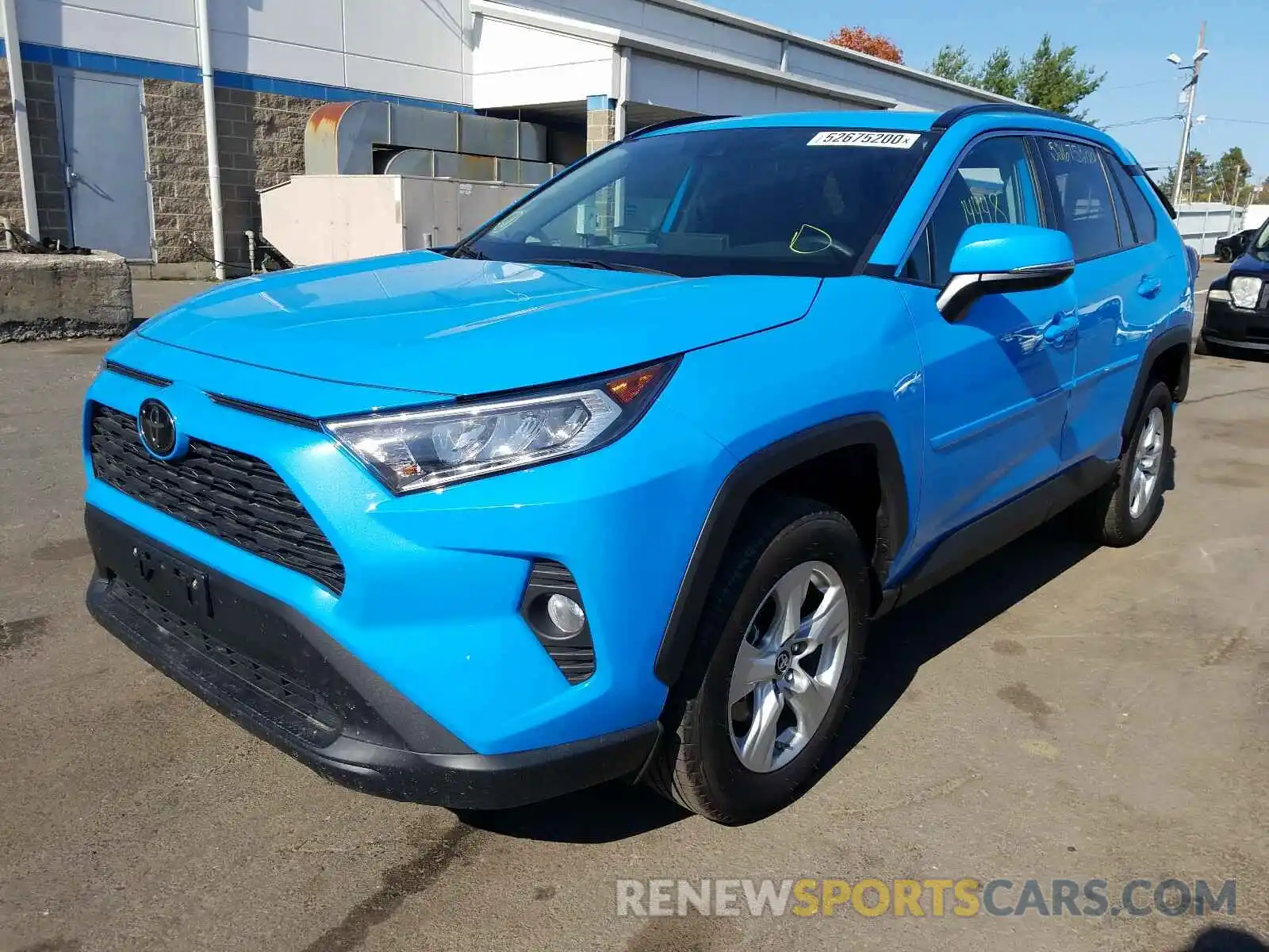 2 Photograph of a damaged car 2T3P1RFV3KC027096 TOYOTA RAV4 2019