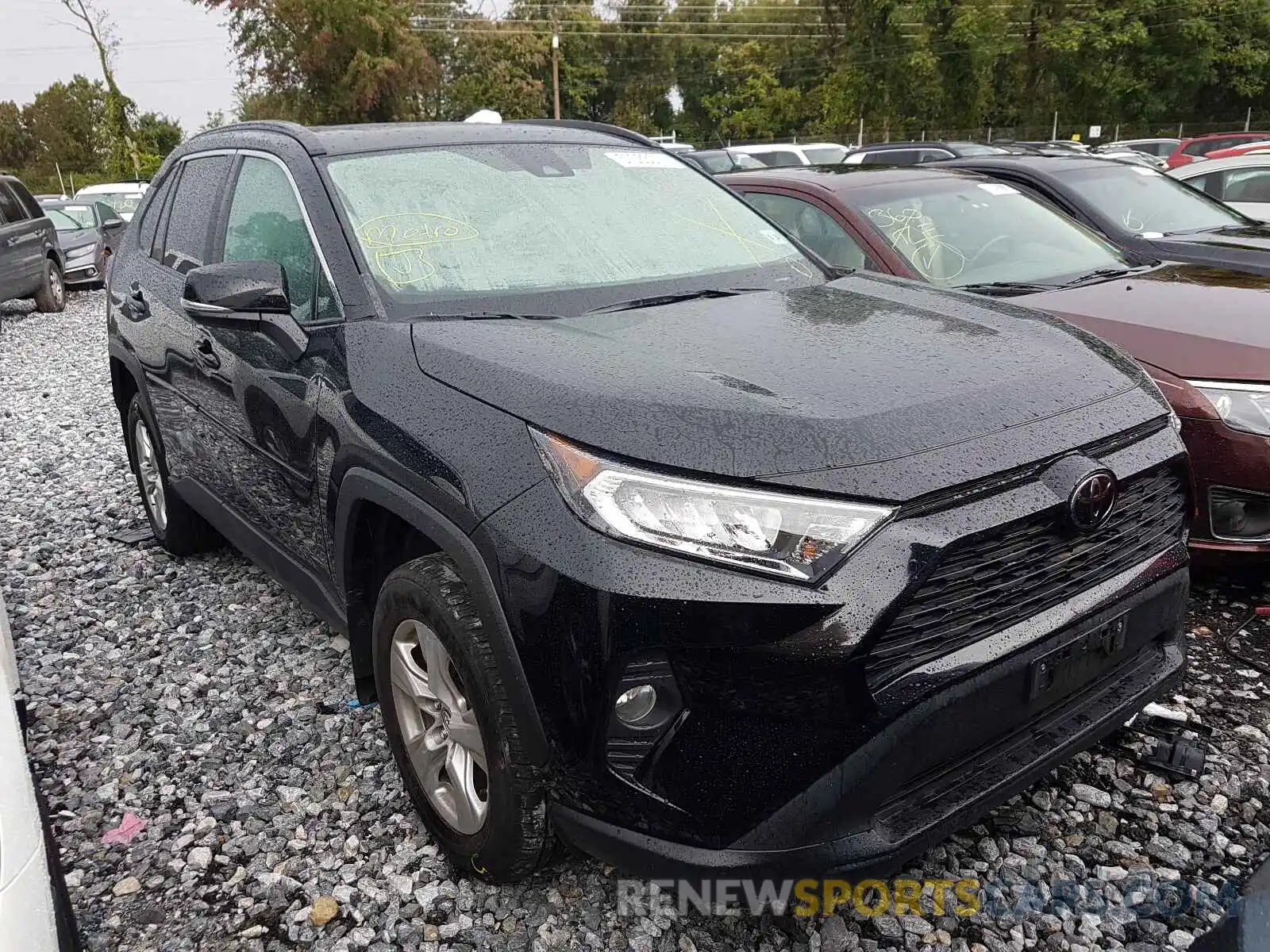 1 Photograph of a damaged car 2T3P1RFV3KC034534 TOYOTA RAV4 2019