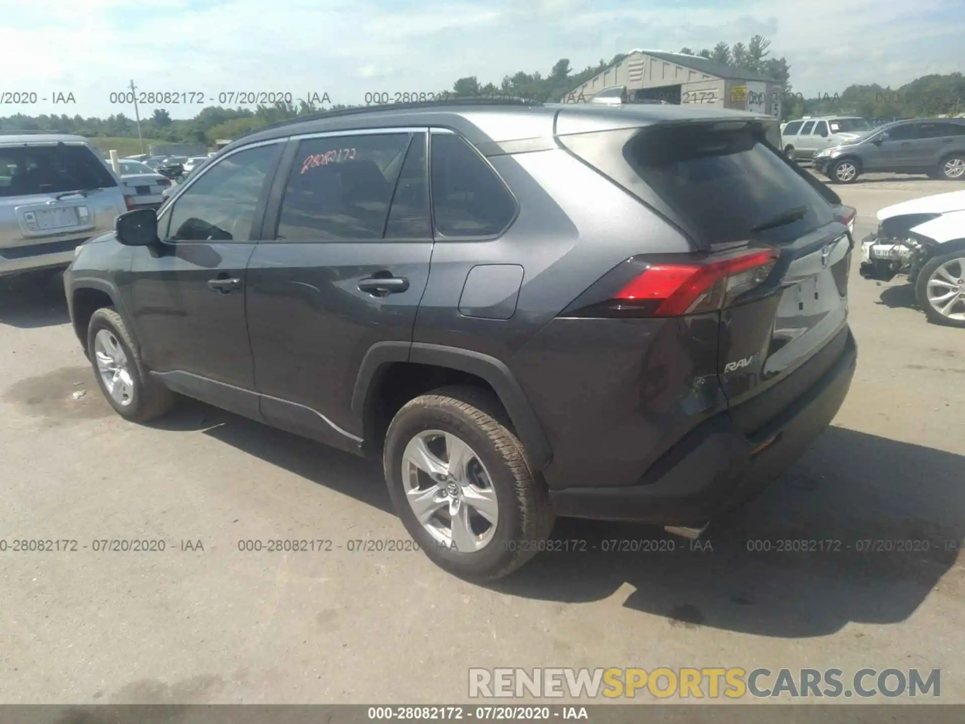 3 Фотография поврежденного автомобиля 2T3P1RFV3KC035554 TOYOTA RAV4 2019