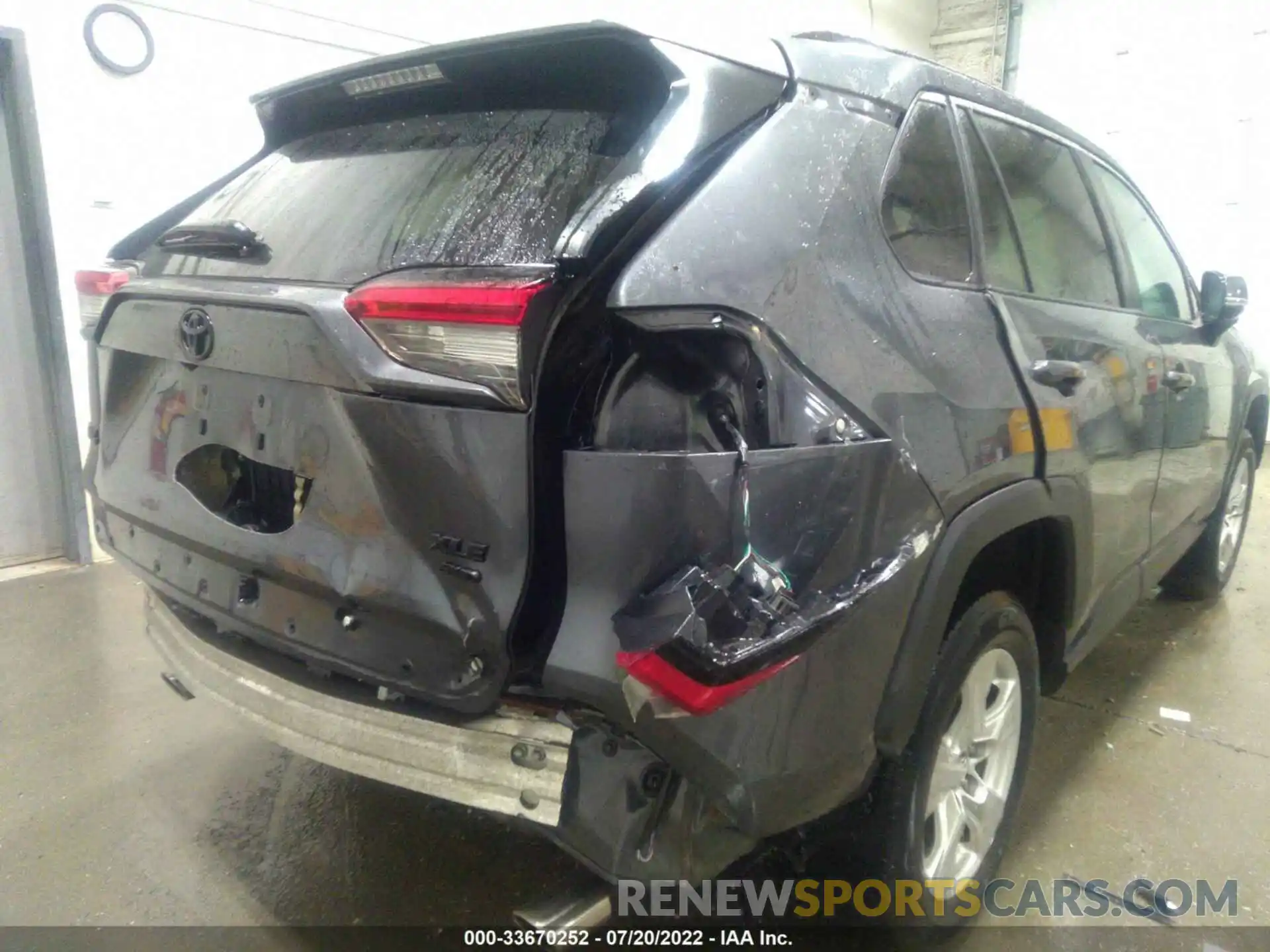 6 Фотография поврежденного автомобиля 2T3P1RFV3KC038325 TOYOTA RAV4 2019