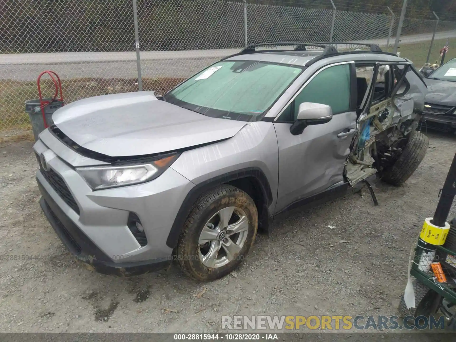 2 Photograph of a damaged car 2T3P1RFV3KC039510 TOYOTA RAV4 2019