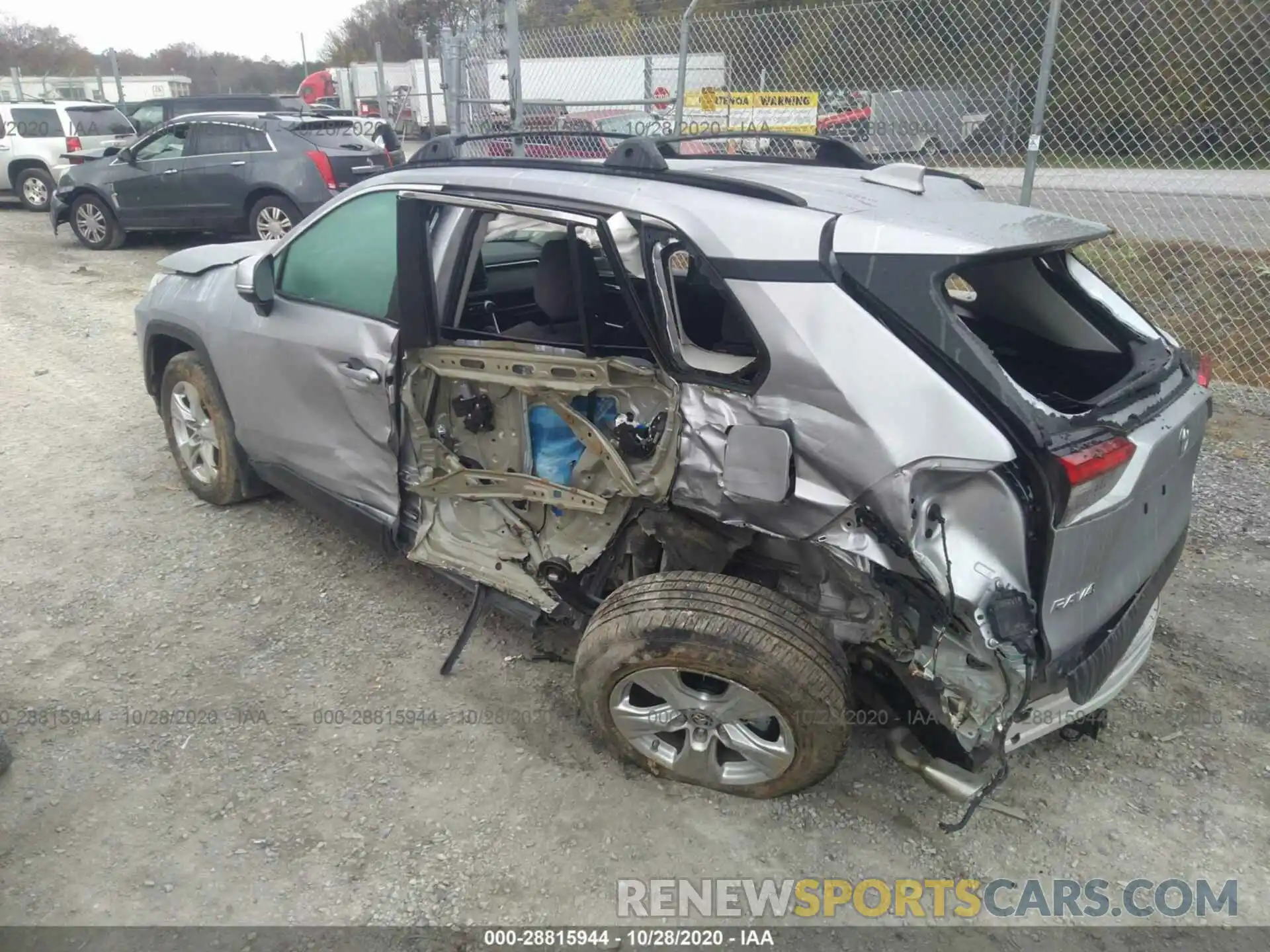 3 Photograph of a damaged car 2T3P1RFV3KC039510 TOYOTA RAV4 2019