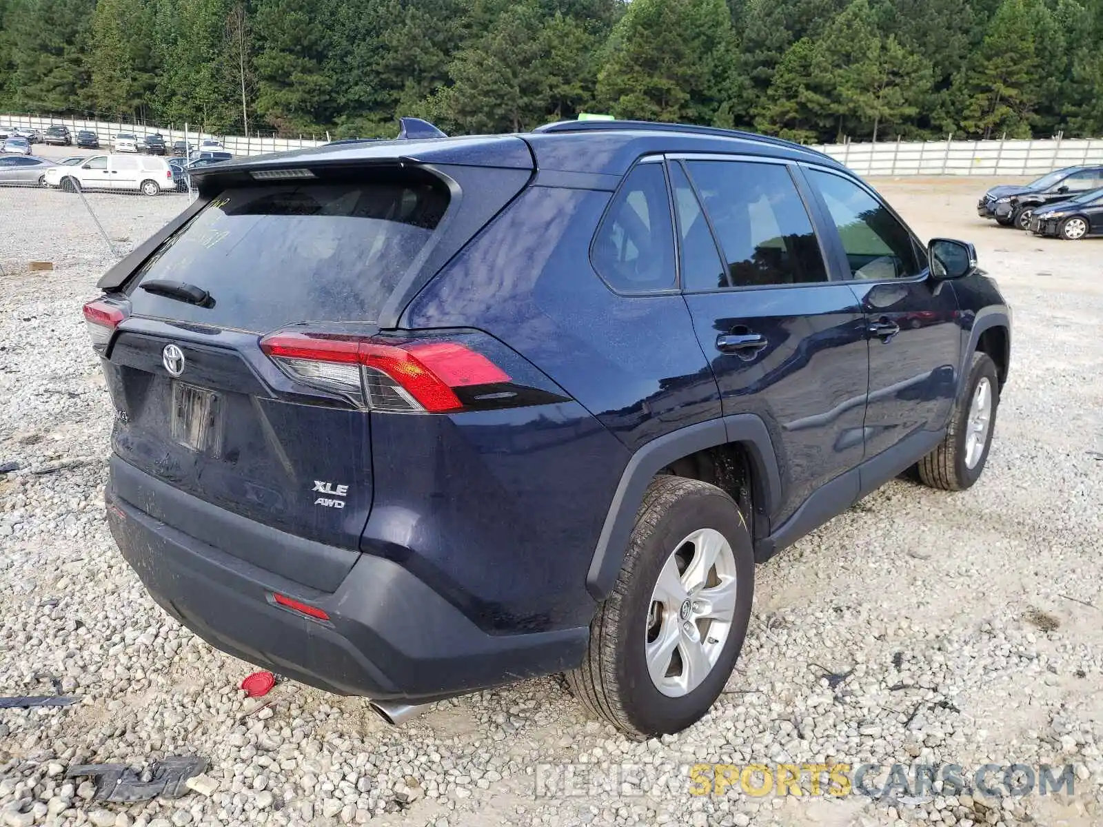 4 Photograph of a damaged car 2T3P1RFV3KC046005 TOYOTA RAV4 2019