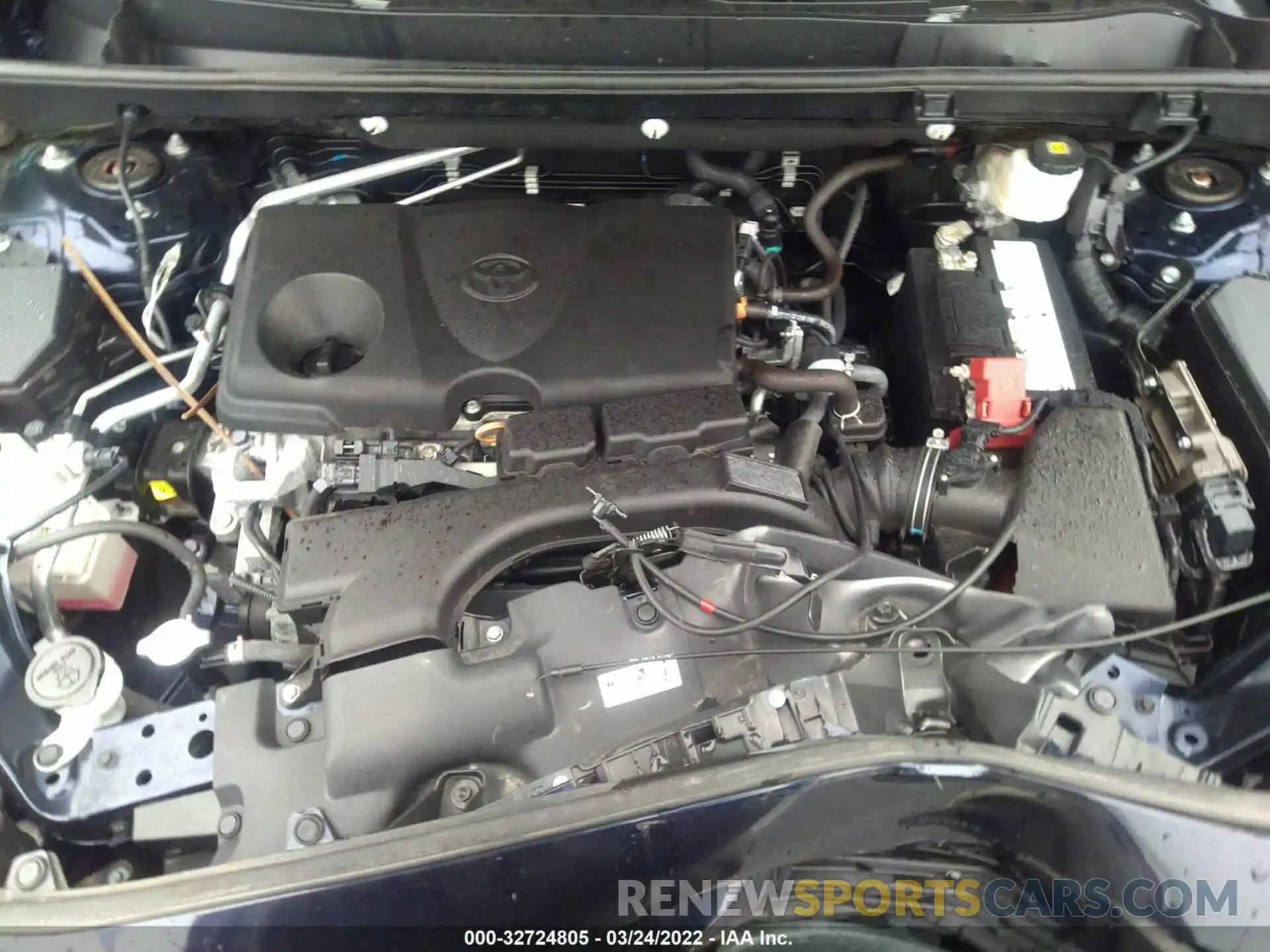 10 Фотография поврежденного автомобиля 2T3P1RFV3KC054055 TOYOTA RAV4 2019