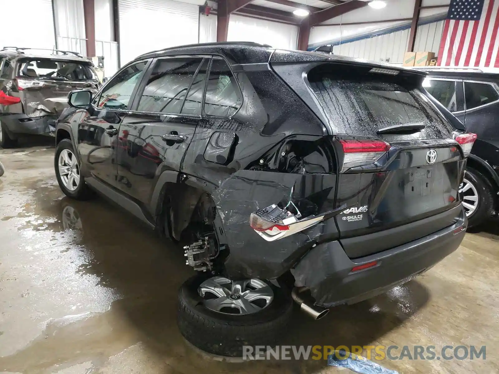 3 Photograph of a damaged car 2T3P1RFV3KW001578 TOYOTA RAV4 2019