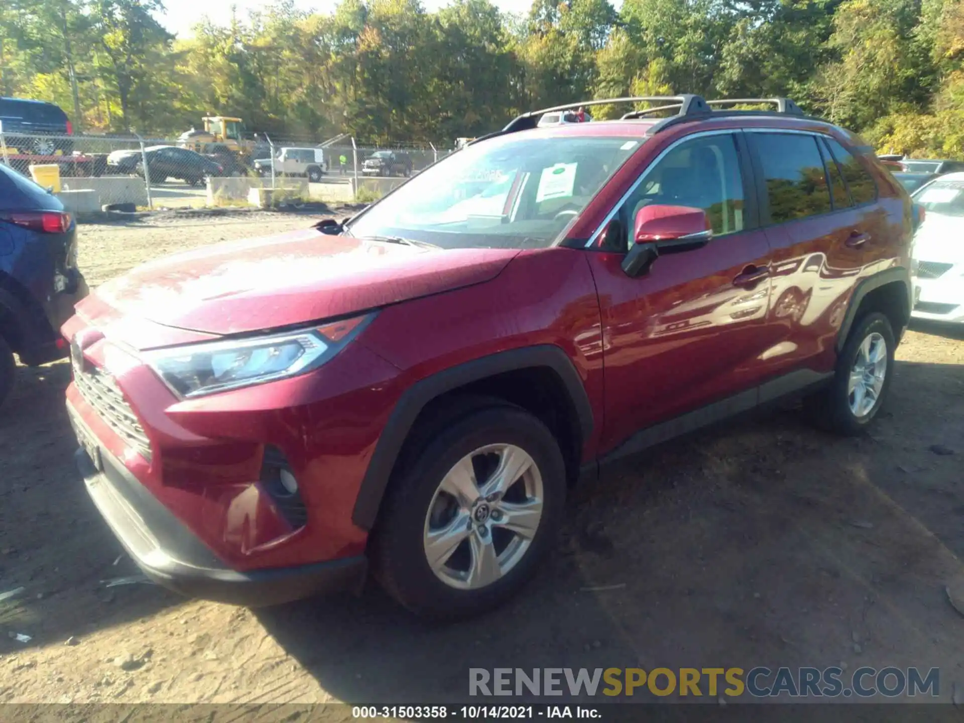 2 Фотография поврежденного автомобиля 2T3P1RFV3KW006392 TOYOTA RAV4 2019