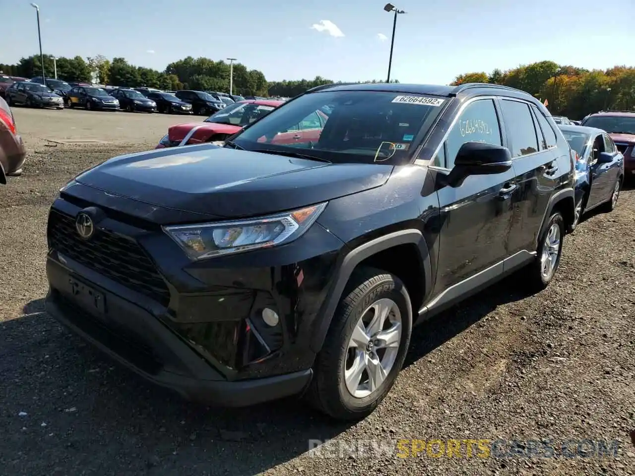 2 Photograph of a damaged car 2T3P1RFV3KW013407 TOYOTA RAV4 2019