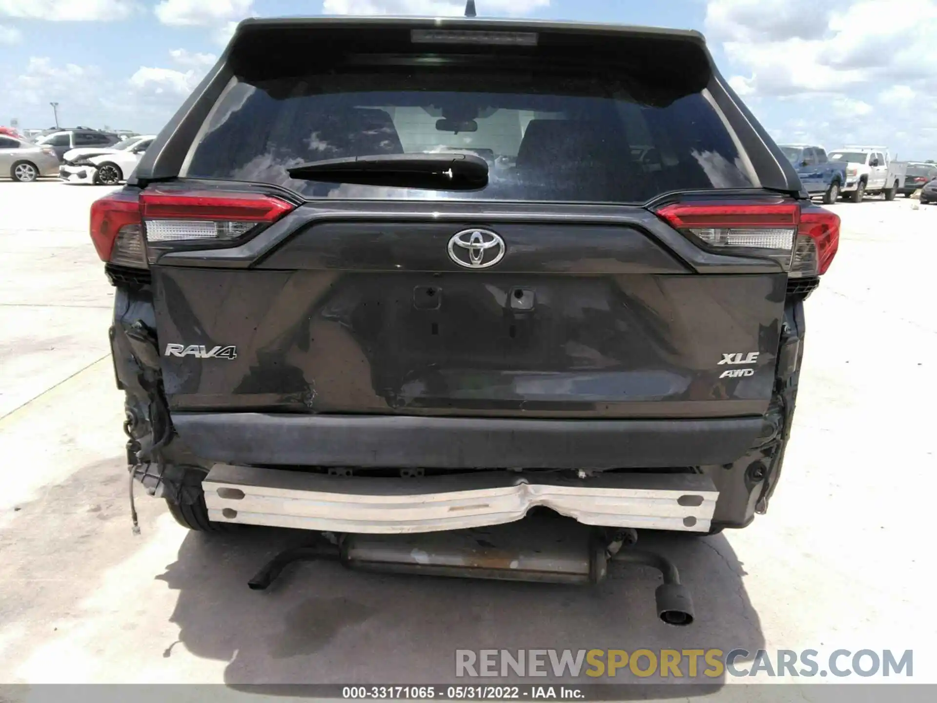 6 Фотография поврежденного автомобиля 2T3P1RFV3KW024360 TOYOTA RAV4 2019