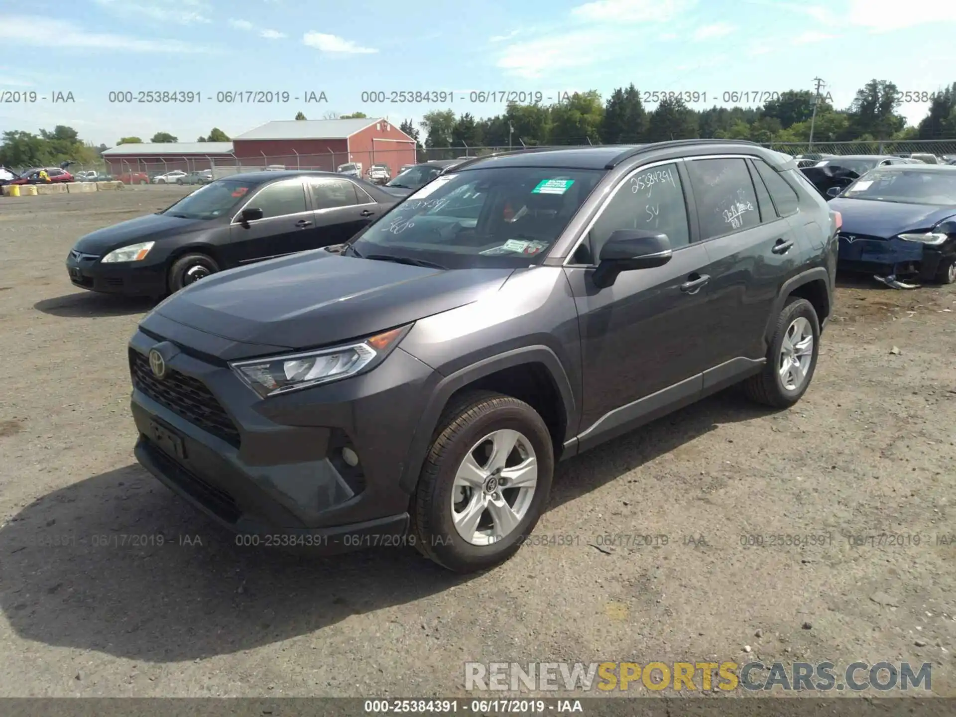 2 Фотография поврежденного автомобиля 2T3P1RFV3KW029106 TOYOTA RAV4 2019