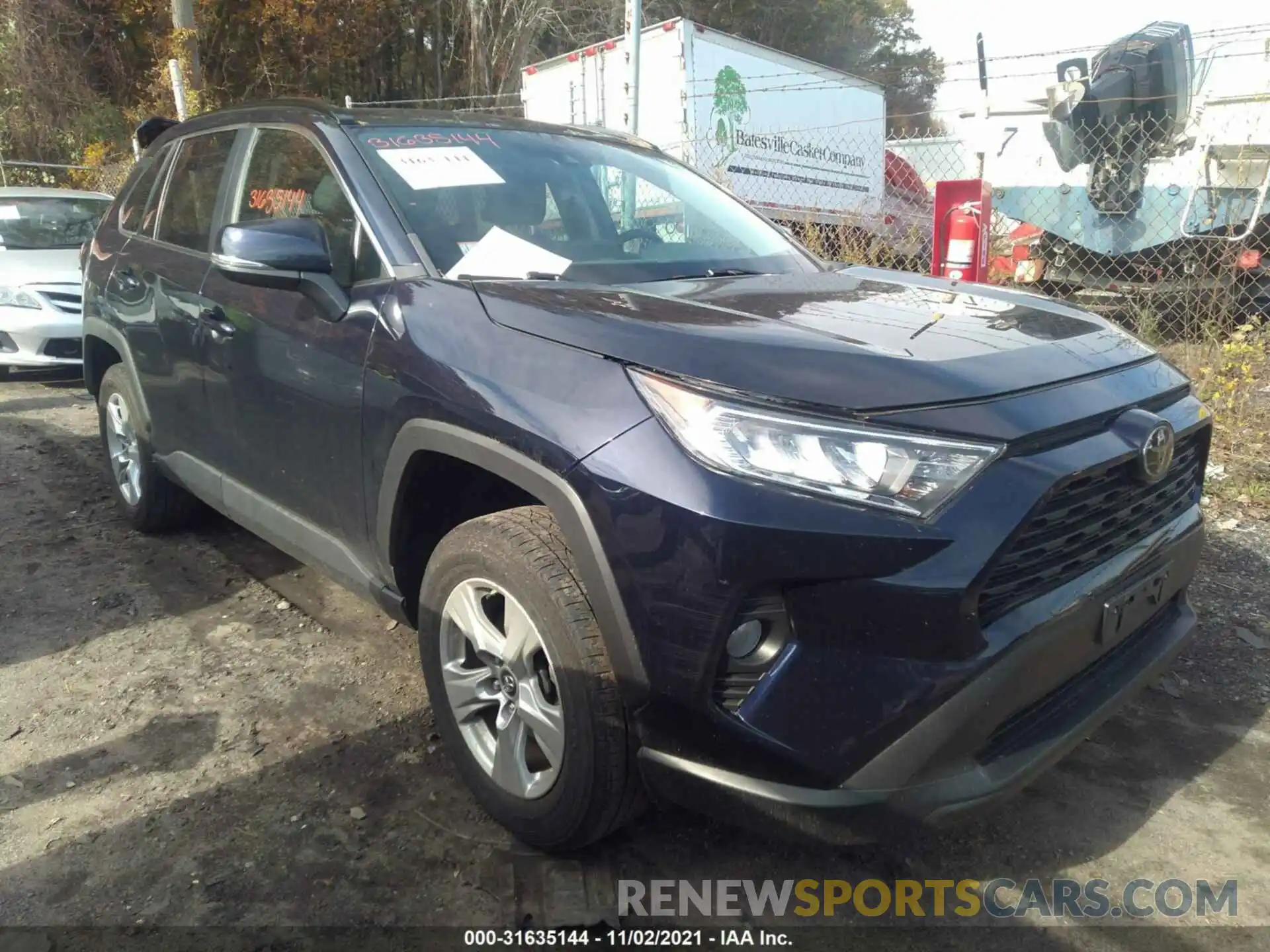 1 Фотография поврежденного автомобиля 2T3P1RFV3KW034032 TOYOTA RAV4 2019