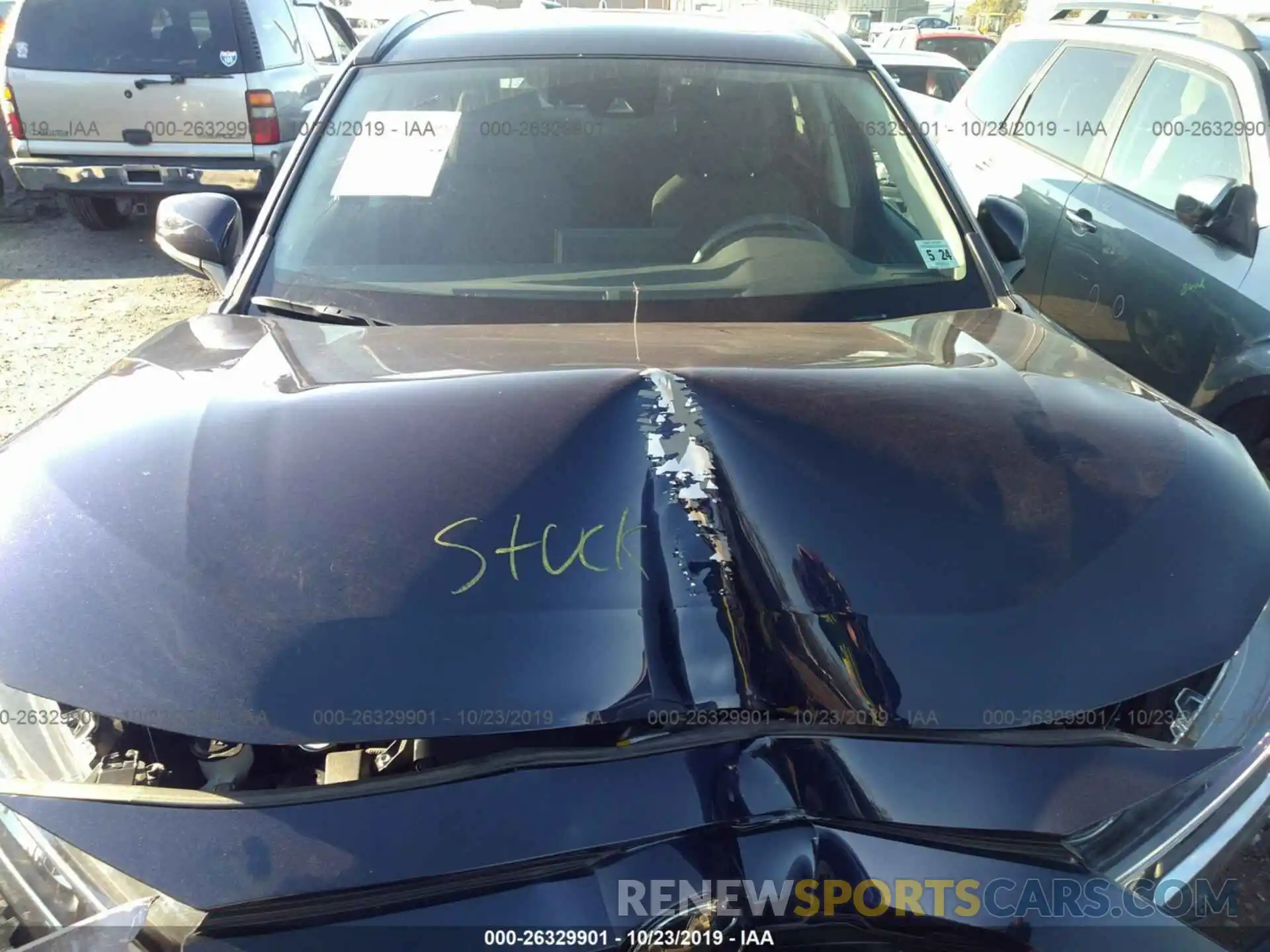 10 Photograph of a damaged car 2T3P1RFV3KW039148 TOYOTA RAV4 2019