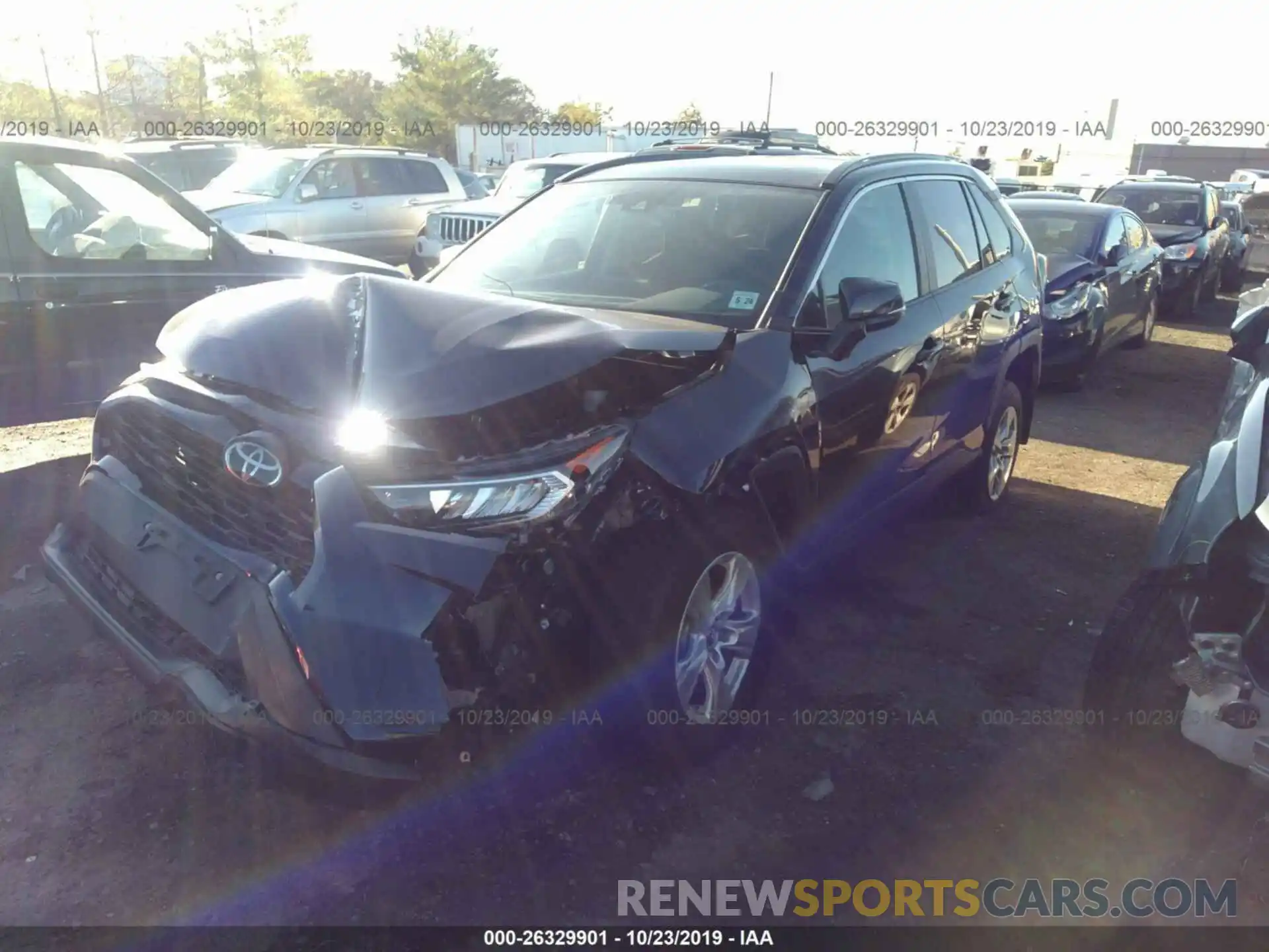 2 Photograph of a damaged car 2T3P1RFV3KW039148 TOYOTA RAV4 2019