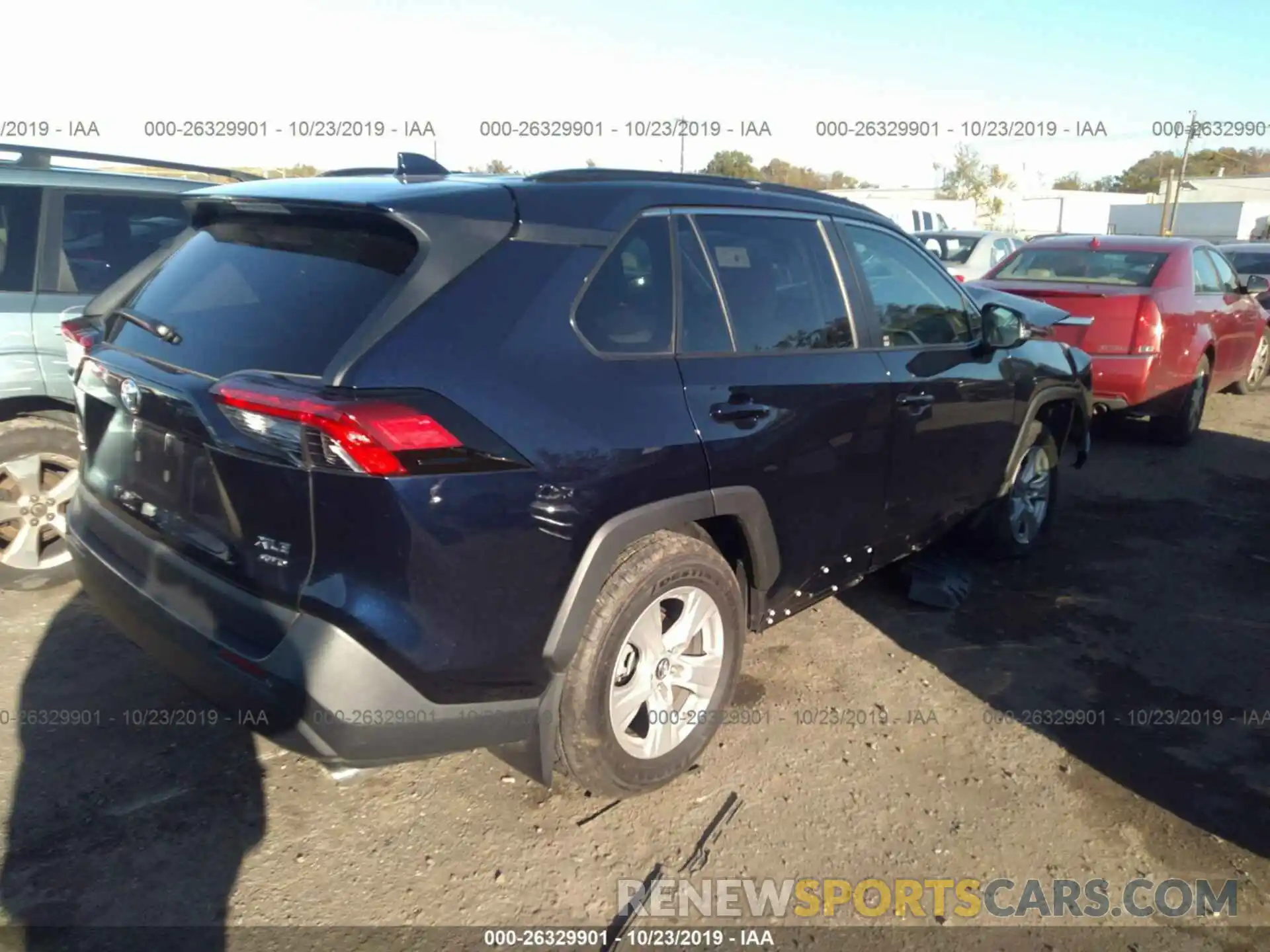 4 Photograph of a damaged car 2T3P1RFV3KW039148 TOYOTA RAV4 2019