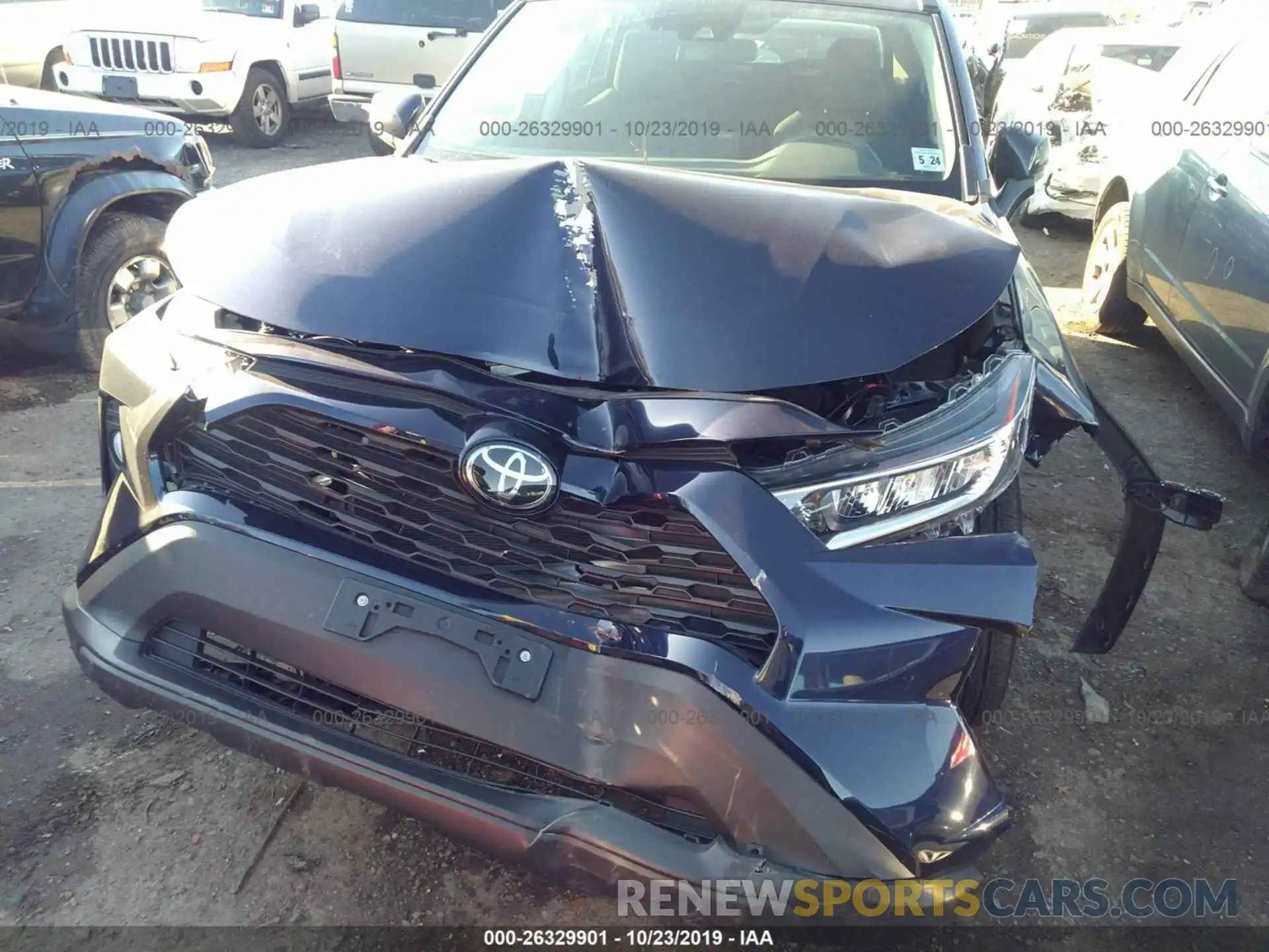 6 Photograph of a damaged car 2T3P1RFV3KW039148 TOYOTA RAV4 2019