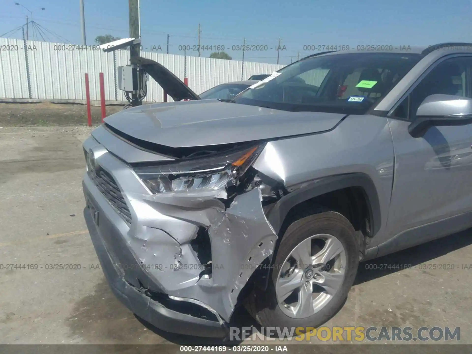 6 Photograph of a damaged car 2T3P1RFV3KW043622 TOYOTA RAV4 2019