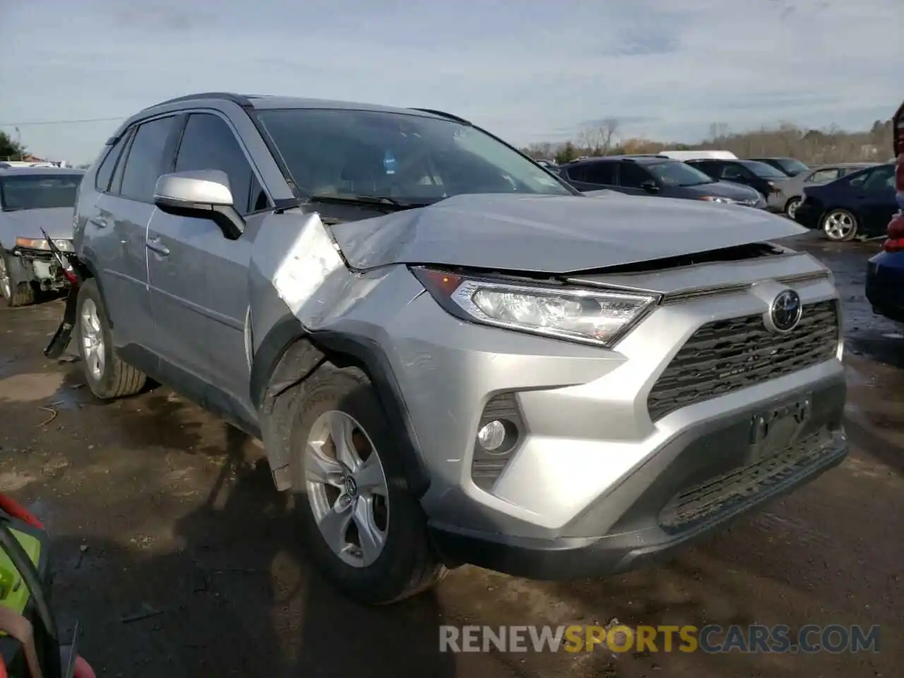 1 Photograph of a damaged car 2T3P1RFV3KW046732 TOYOTA RAV4 2019