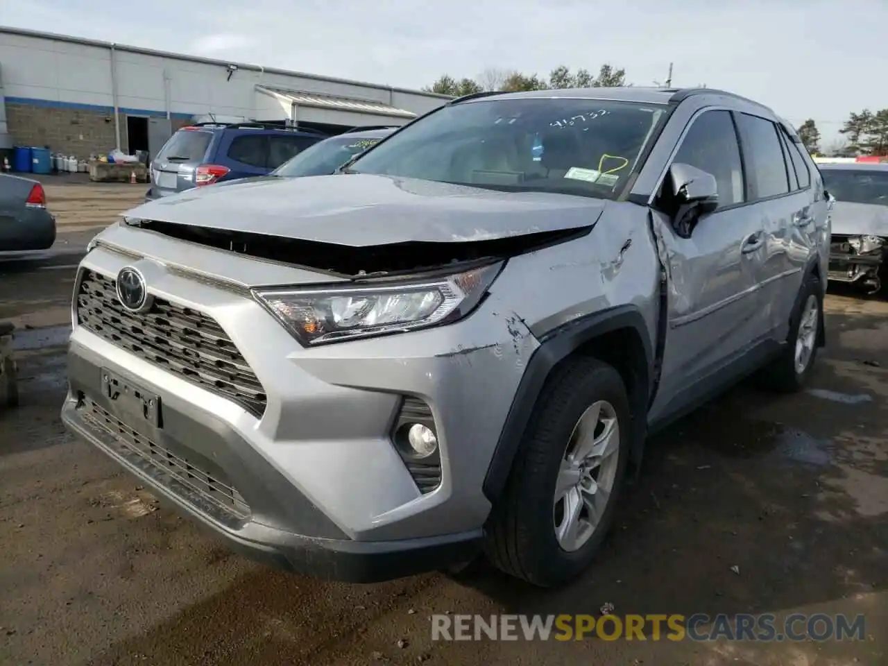 2 Фотография поврежденного автомобиля 2T3P1RFV3KW046732 TOYOTA RAV4 2019