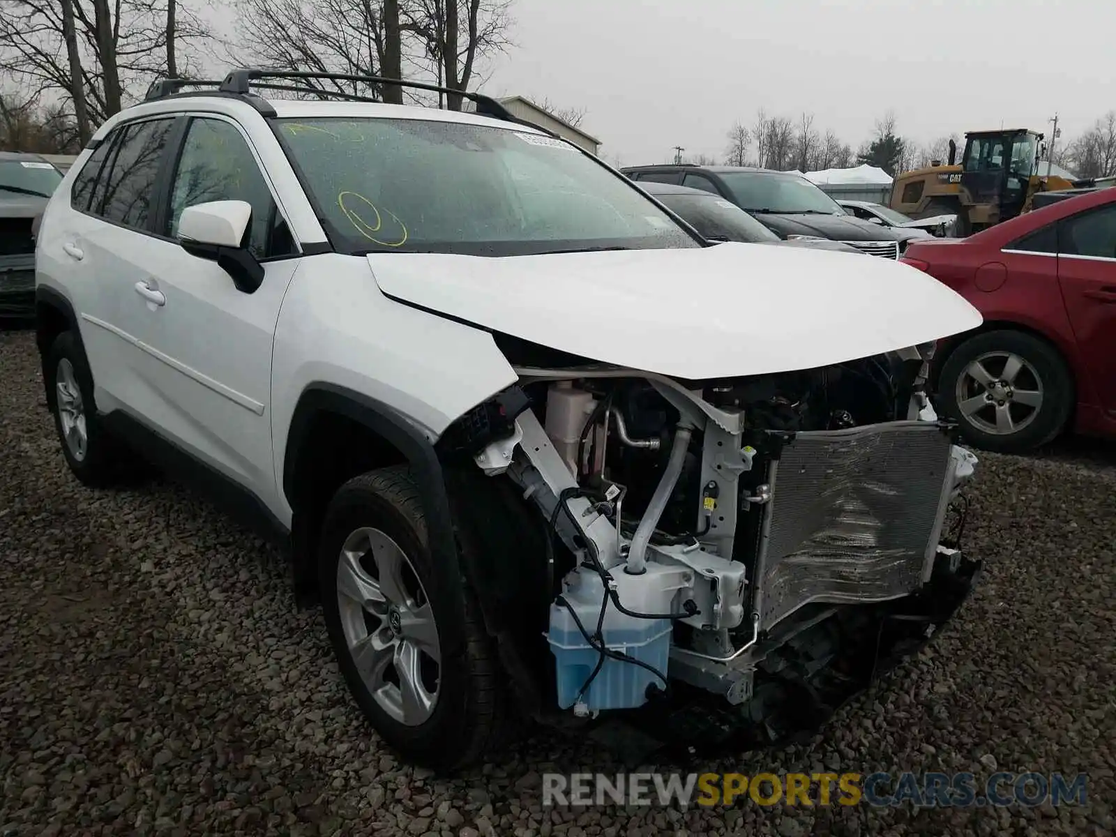 1 Photograph of a damaged car 2T3P1RFV3KW055544 TOYOTA RAV4 2019