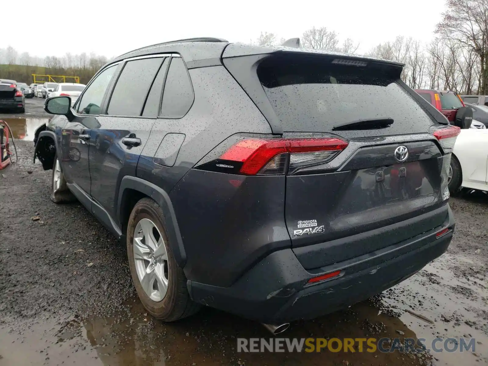 3 Фотография поврежденного автомобиля 2T3P1RFV3KW055561 TOYOTA RAV4 2019