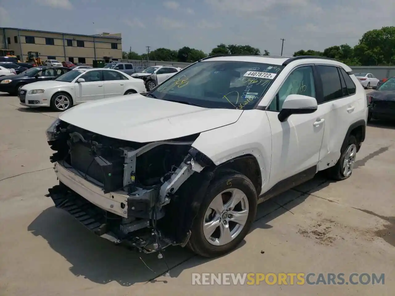 9 Photograph of a damaged car 2T3P1RFV3KW056371 TOYOTA RAV4 2019