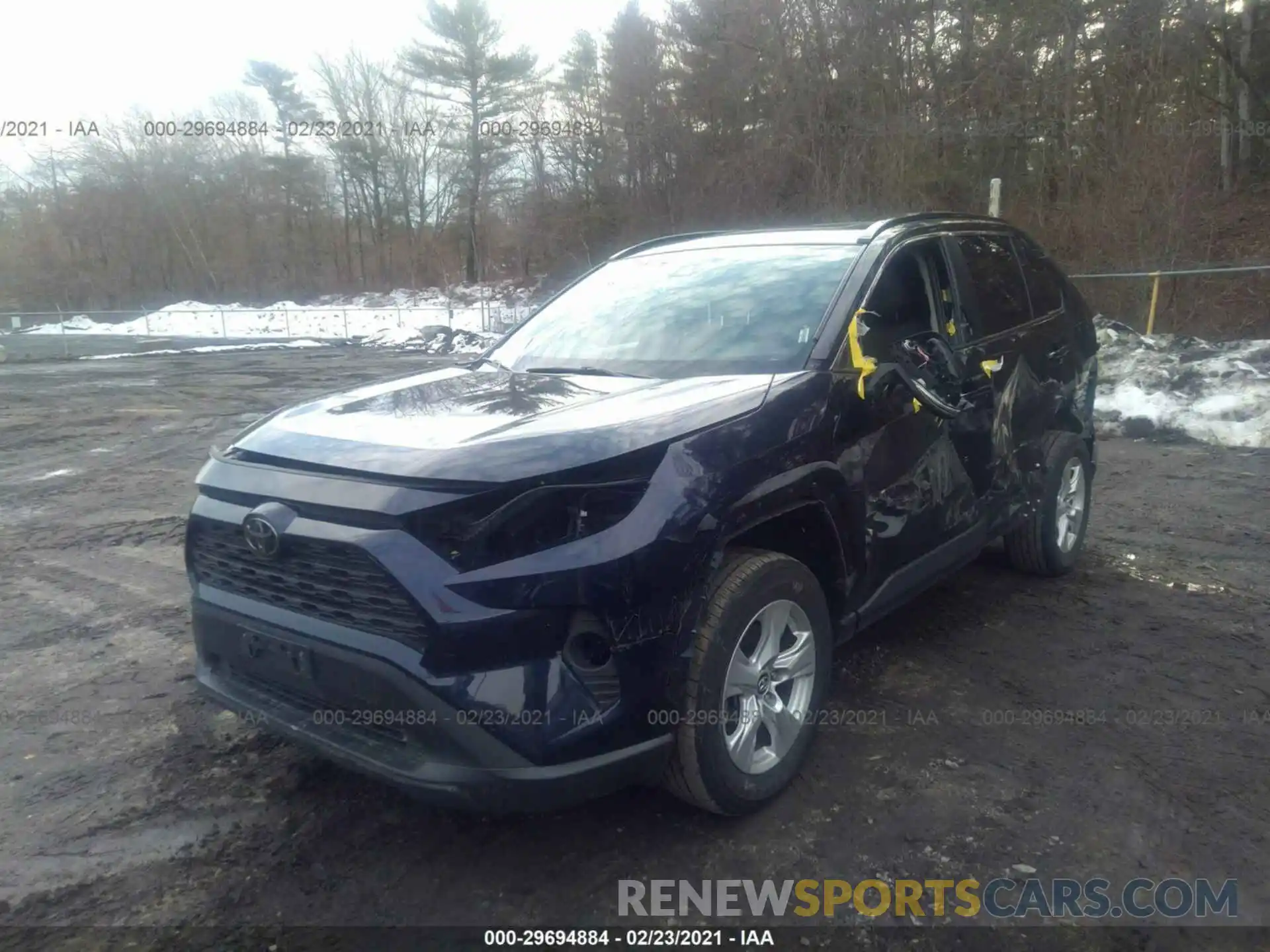 2 Photograph of a damaged car 2T3P1RFV4KC002613 TOYOTA RAV4 2019