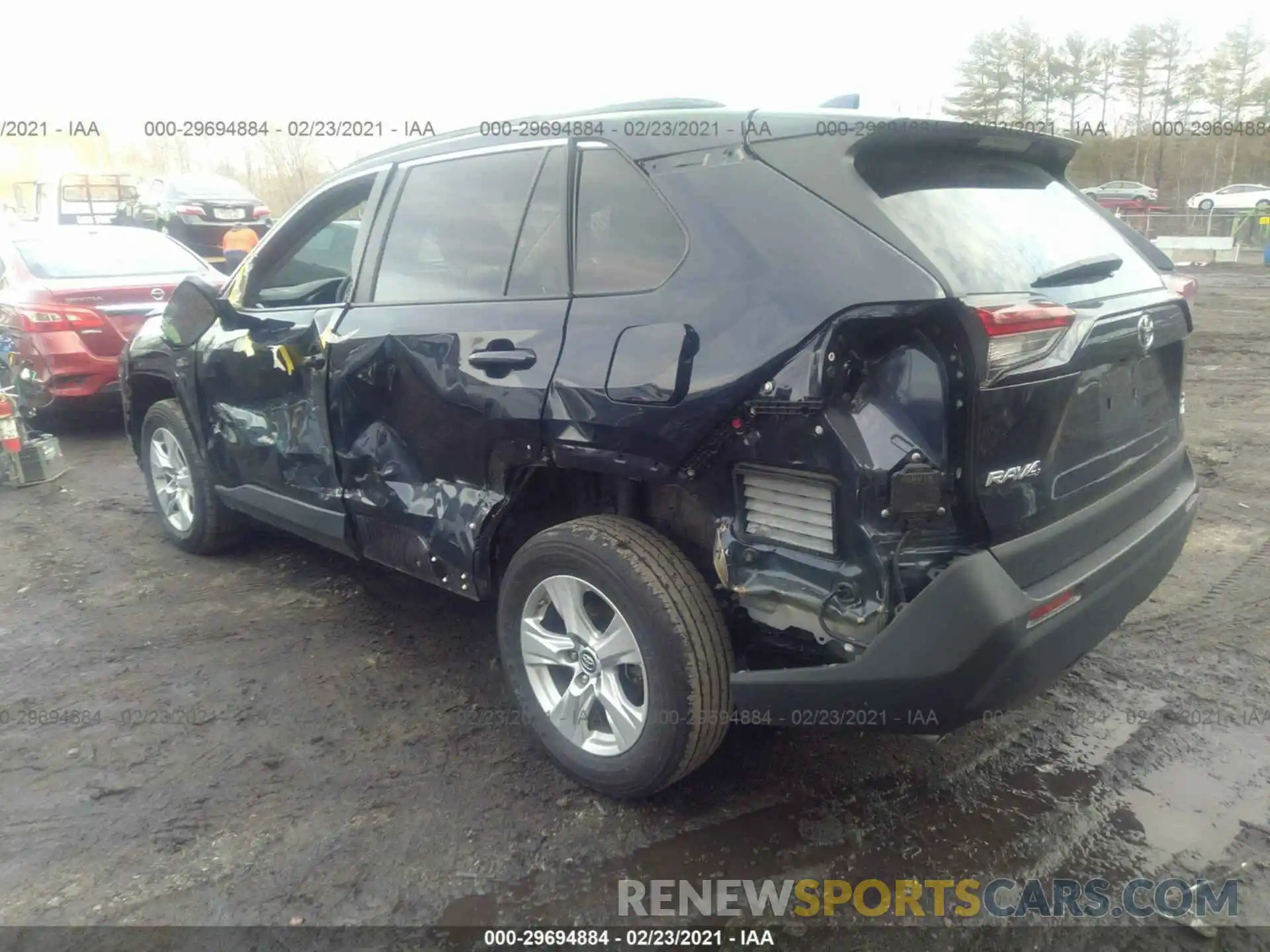 6 Фотография поврежденного автомобиля 2T3P1RFV4KC002613 TOYOTA RAV4 2019